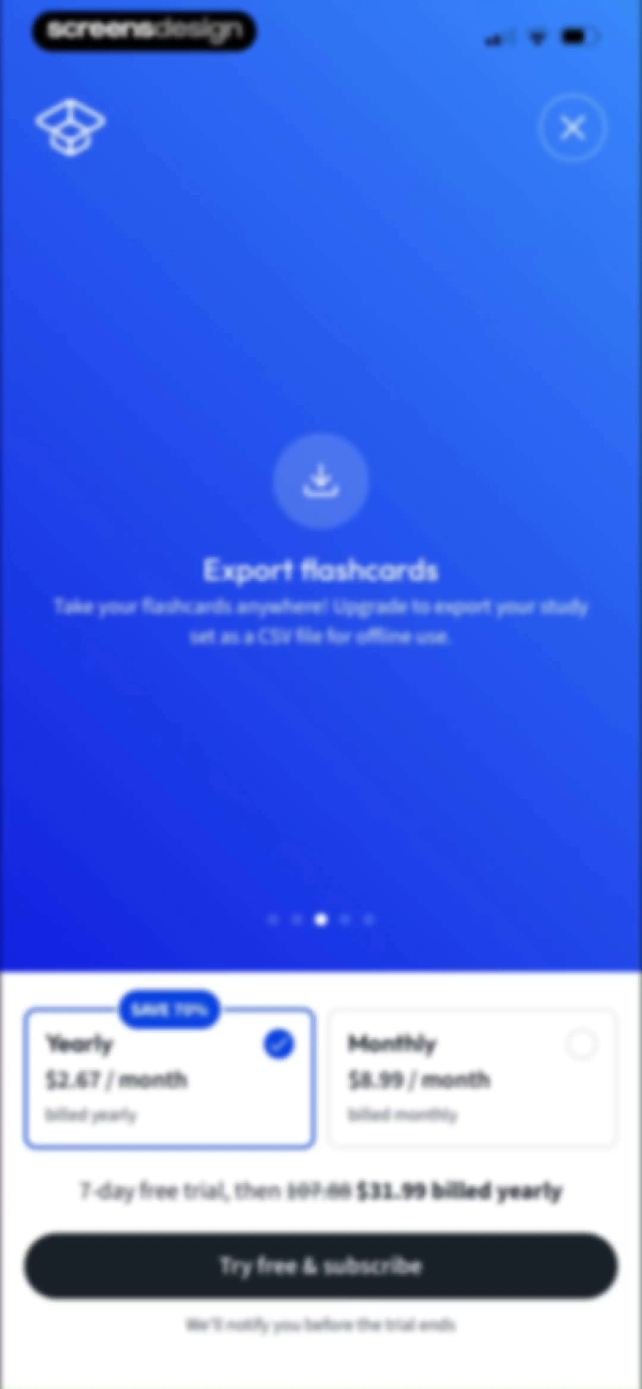 Vaia: AI Flashcards. Study App screen 47