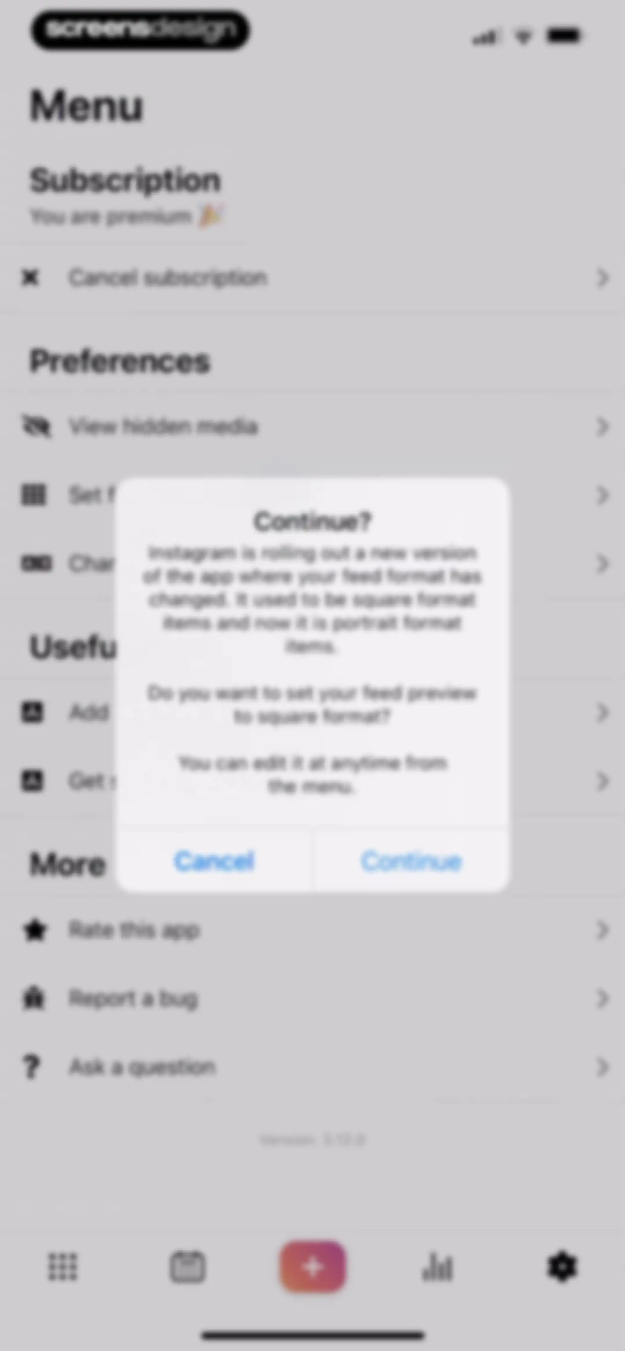 Feed Preview: Planner for IG screen 99