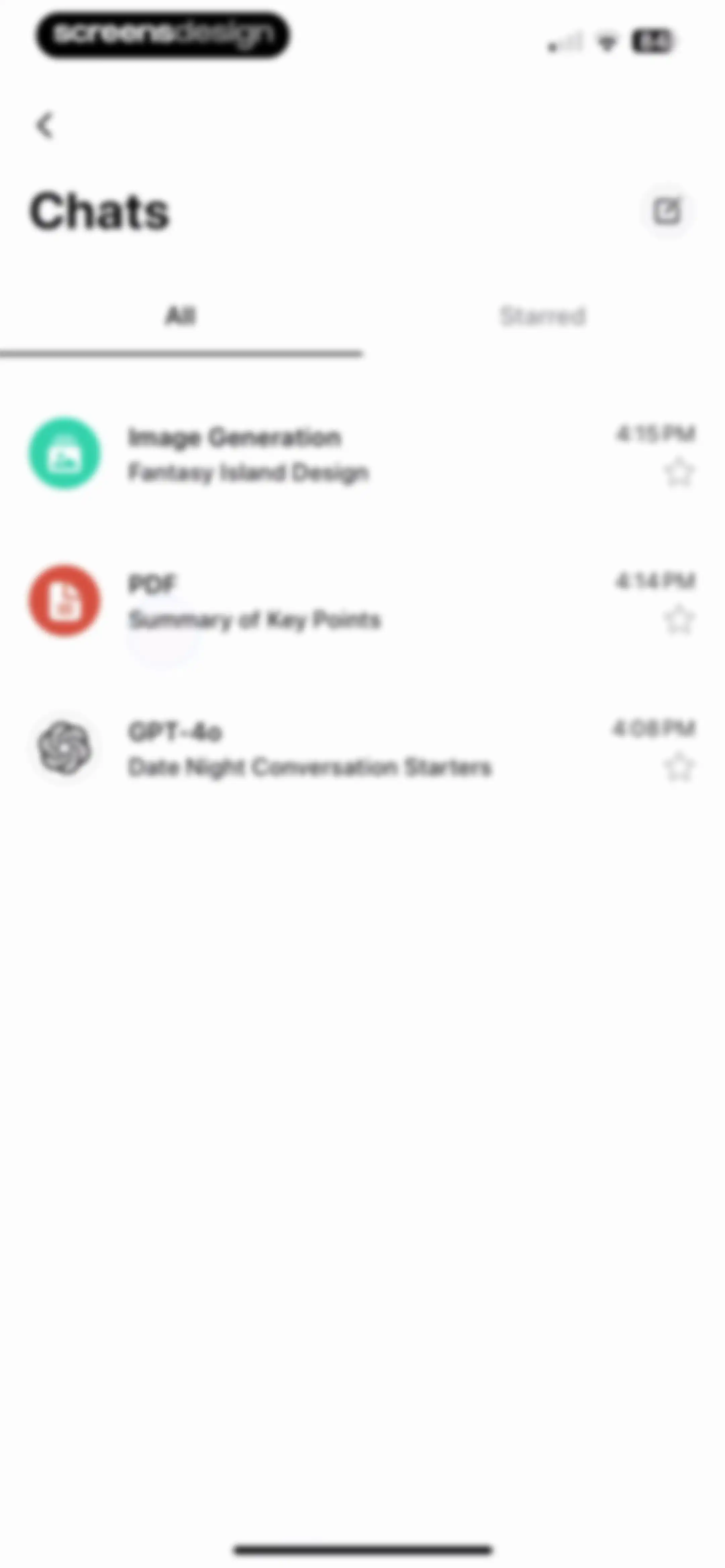 Chatbot App: AI Assistant screen 52
