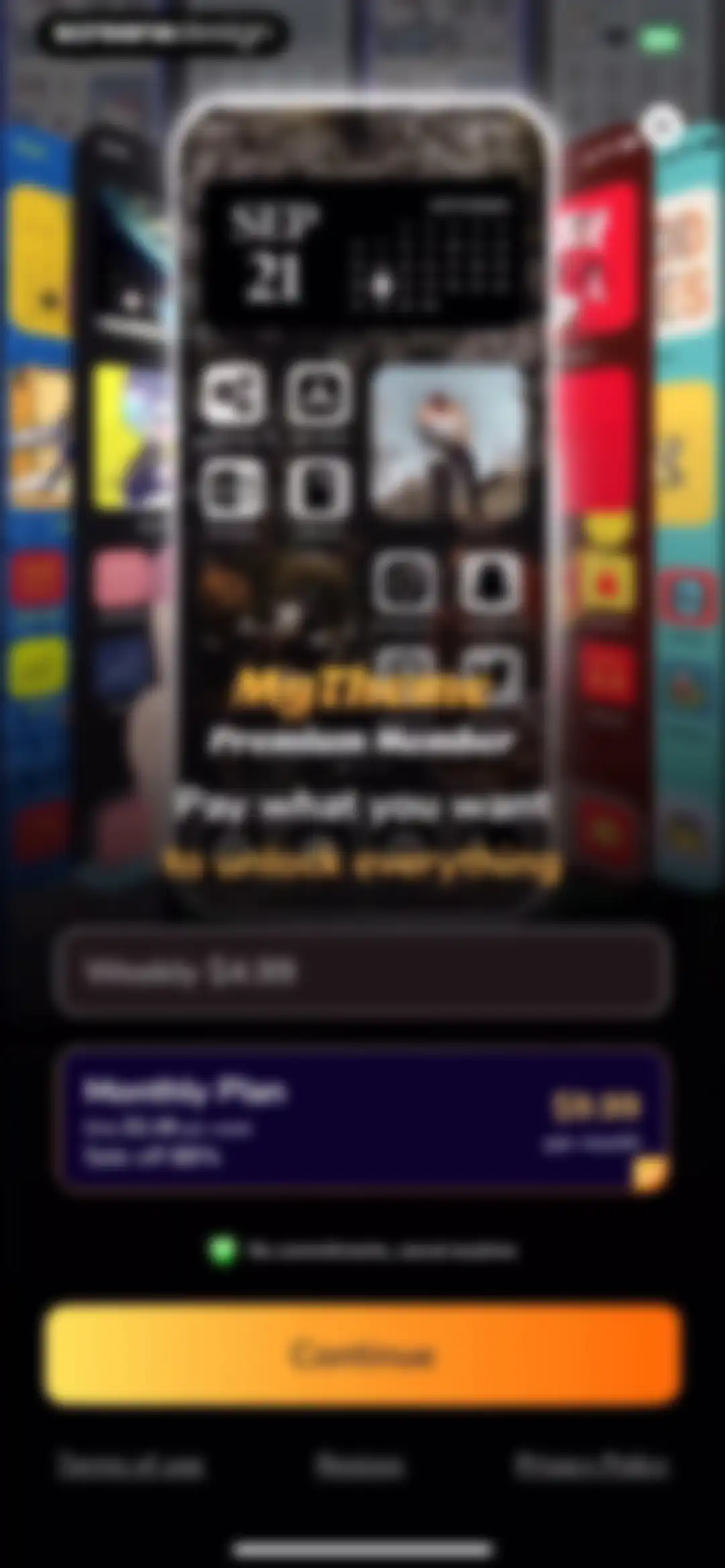 MyTheme - App Icons & Widgets screen 8