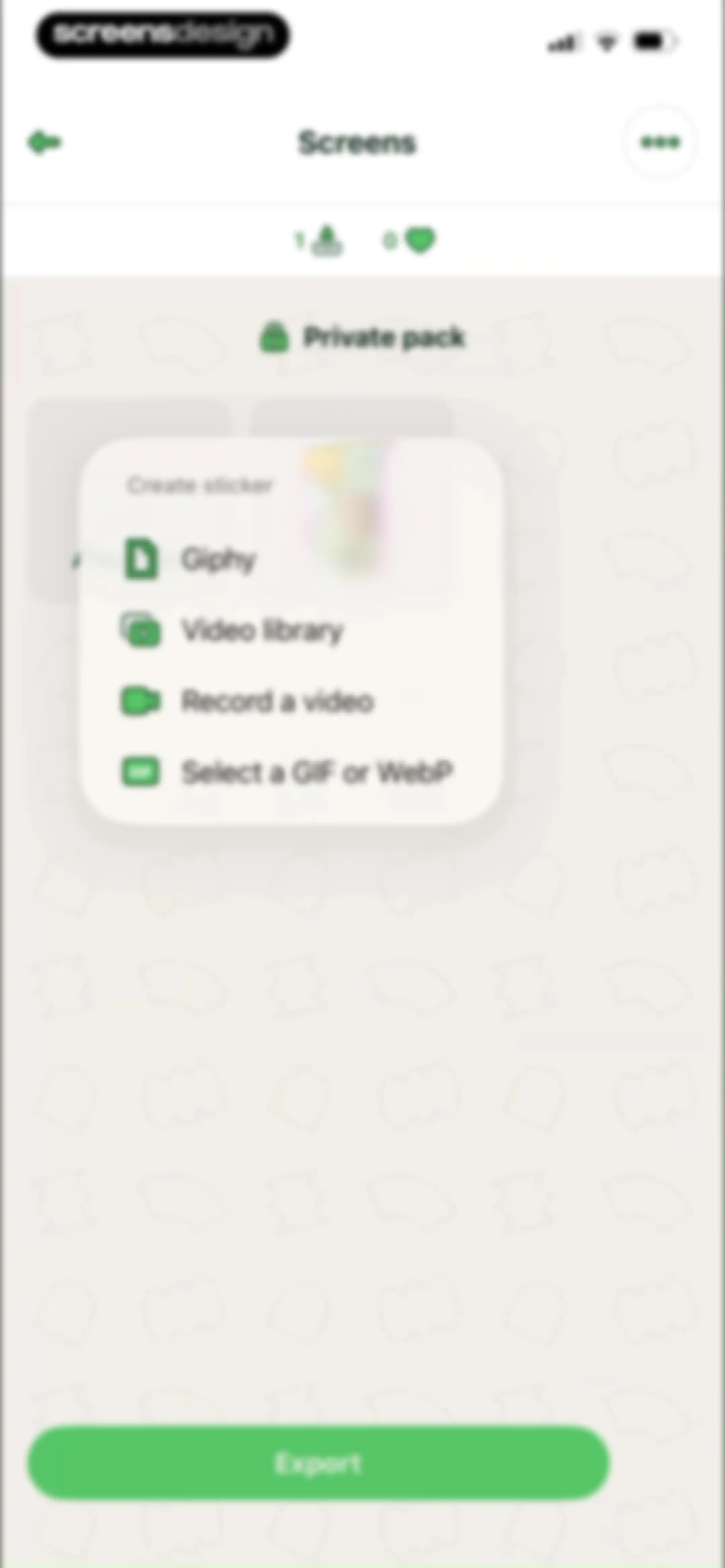 WhatSticker - Sticker Maker screen 67