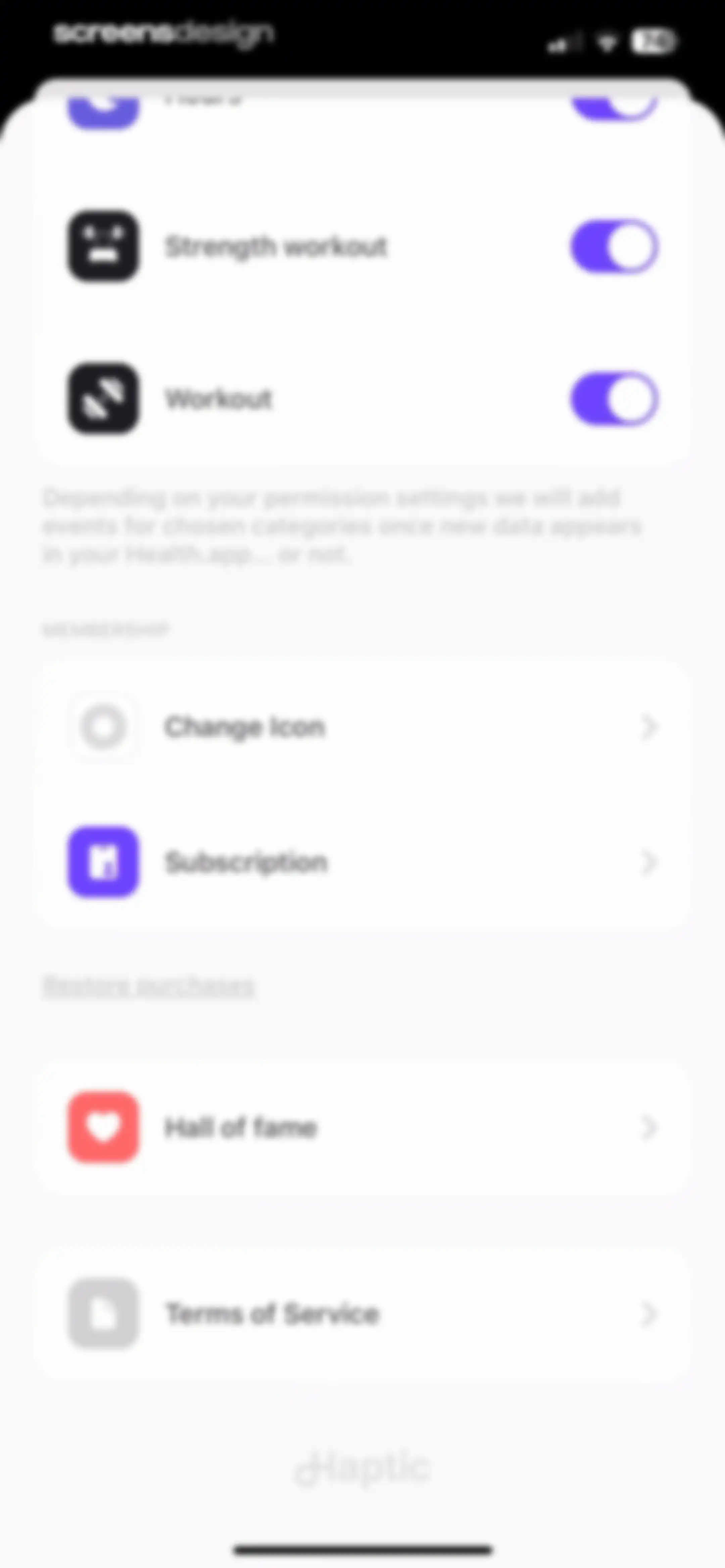 Haptic: Daily Habit Tracker screen 43