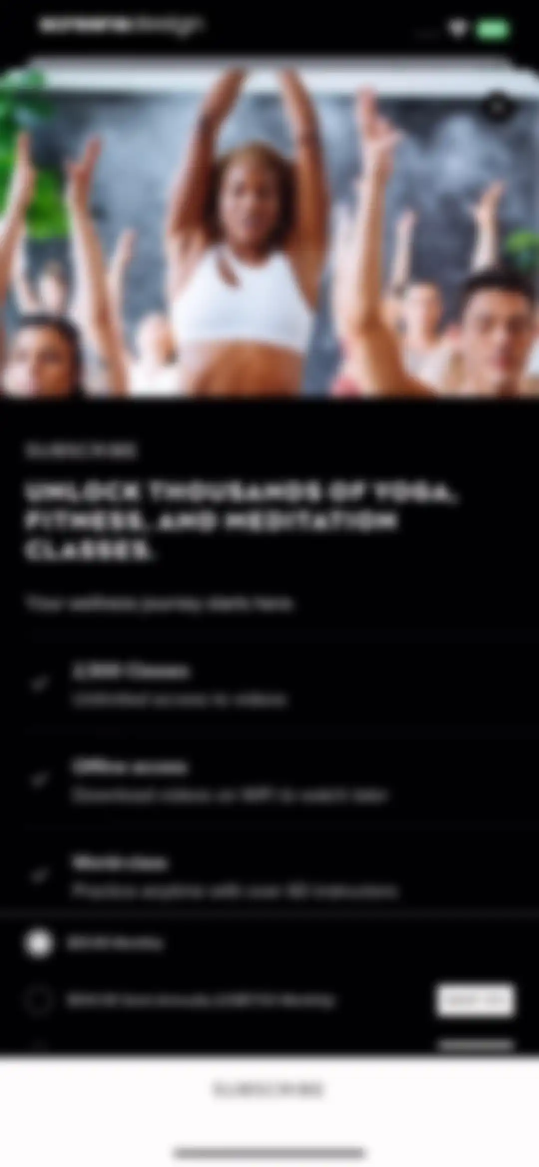ALO Wellness Club screen 41