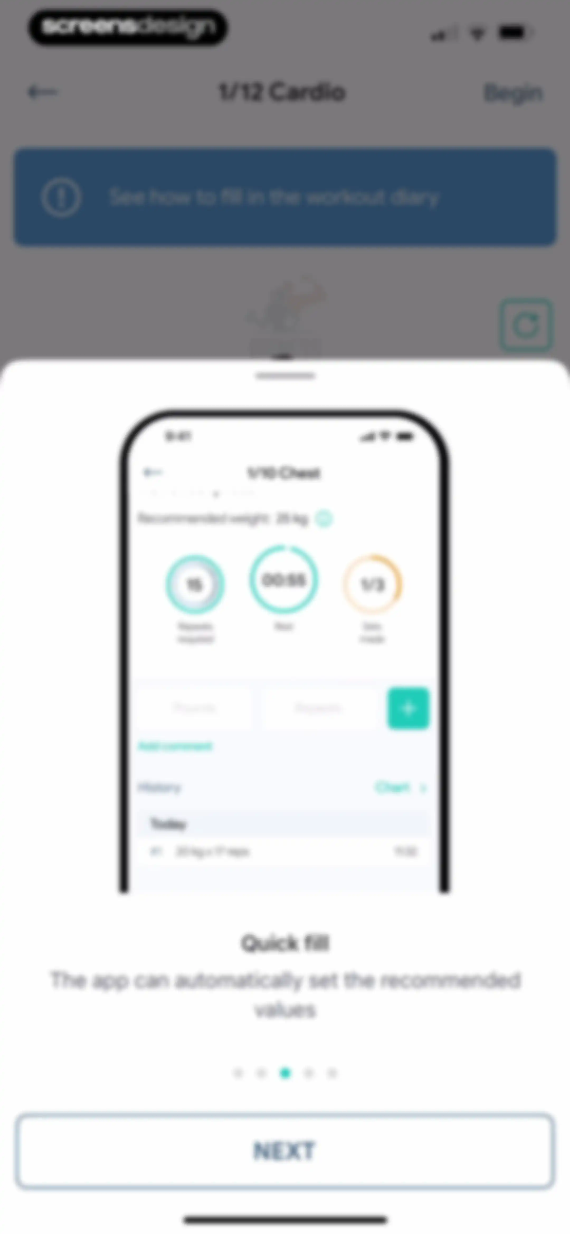 Fitness App: Gym Workout Plan screen 34