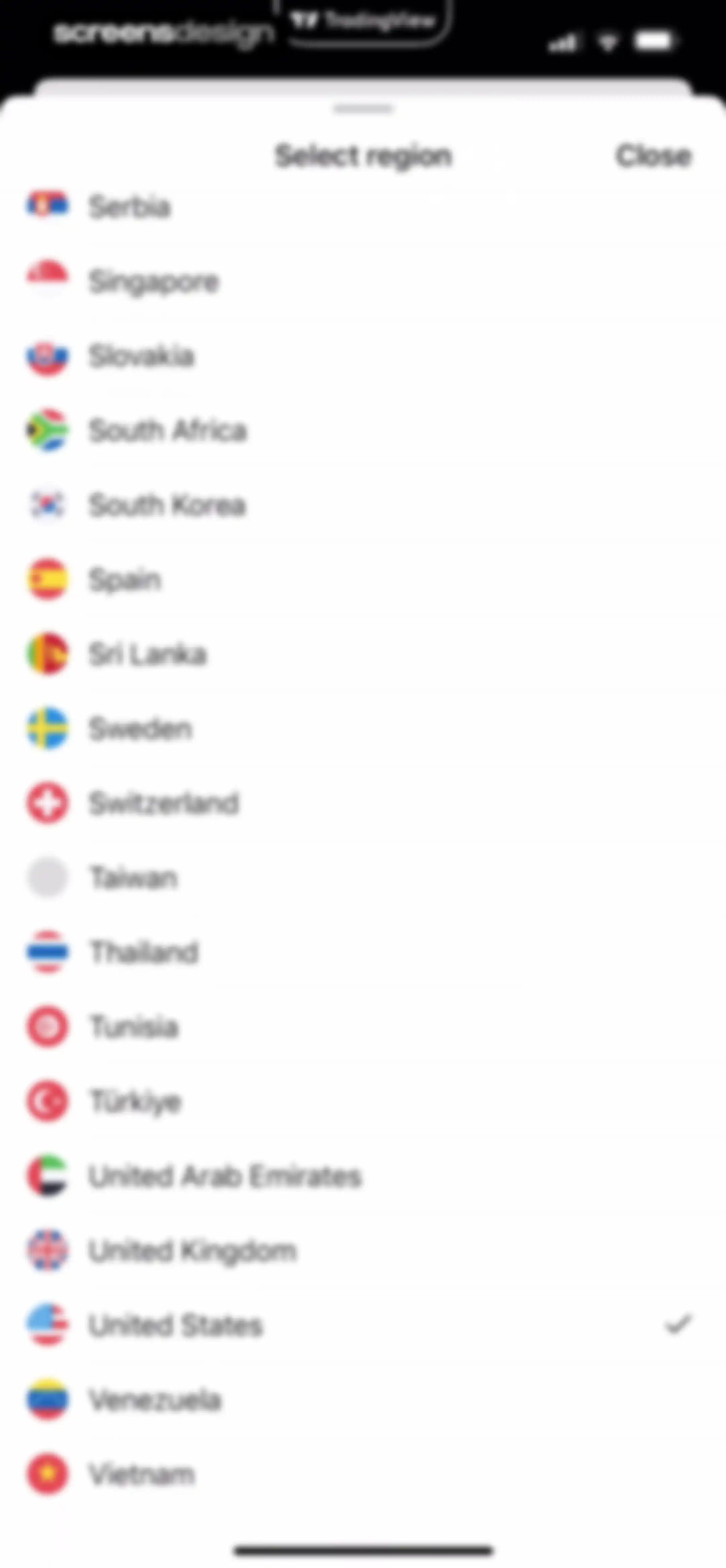 TradingView: Track All Markets screen 185