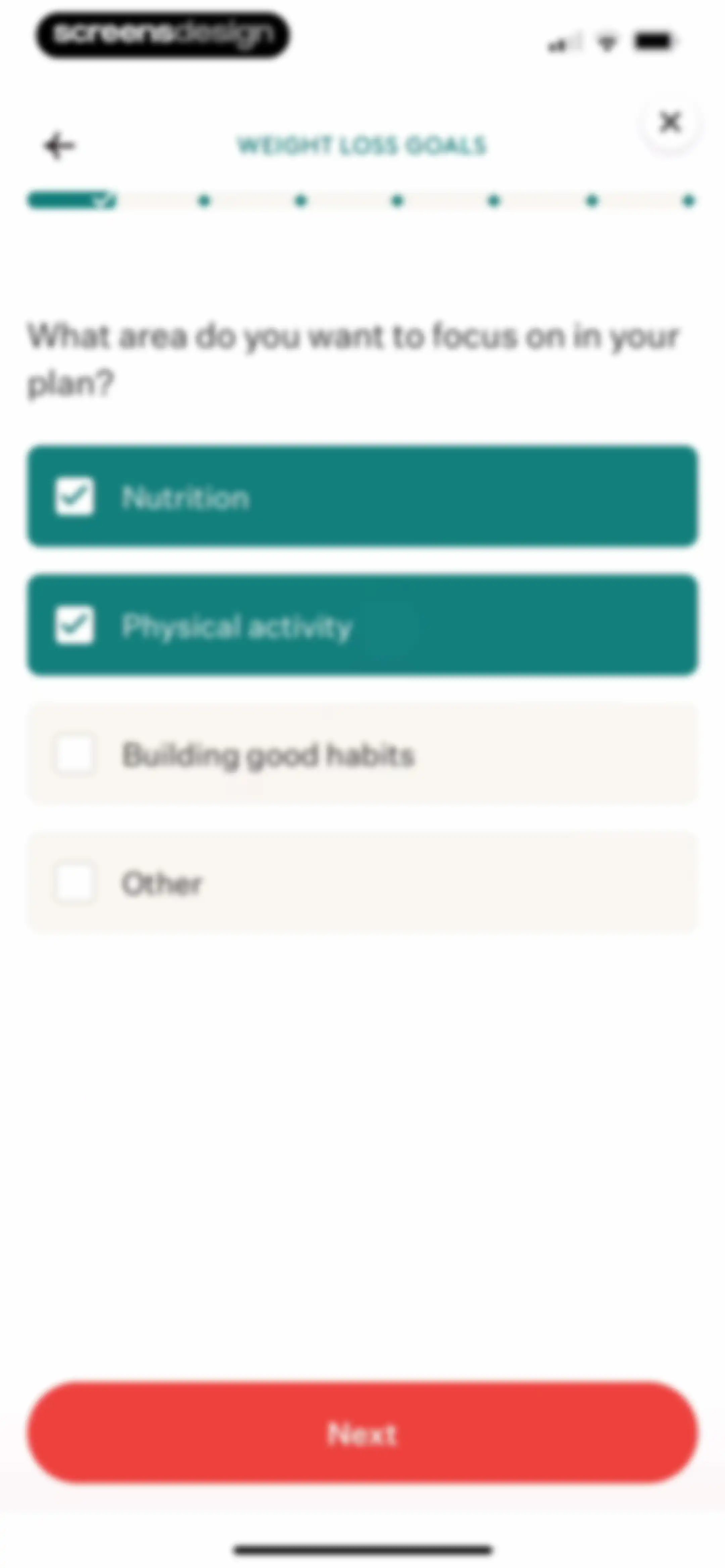 Noom Weight Loss, Food Tracker screen 28
