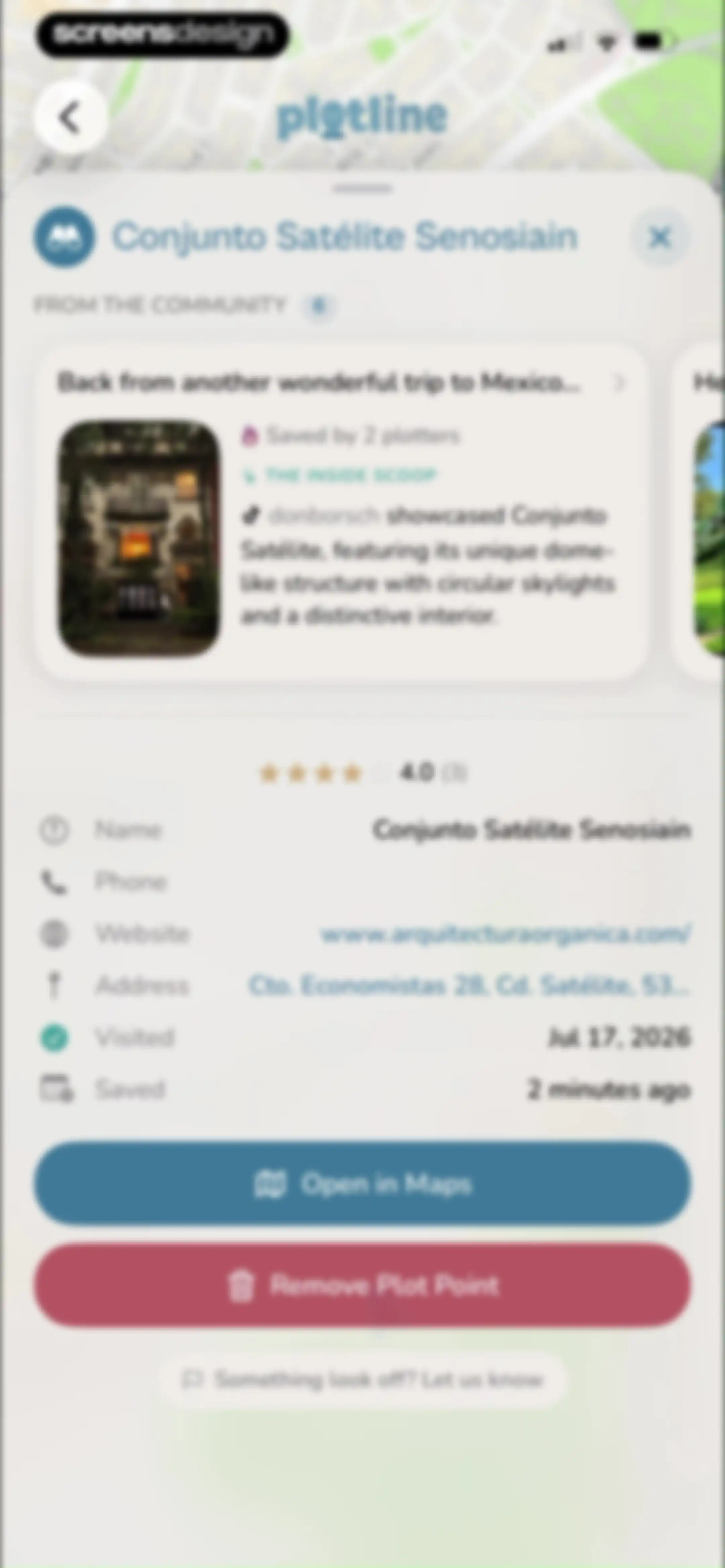 Plotline: Travel Map & Planner screen 39