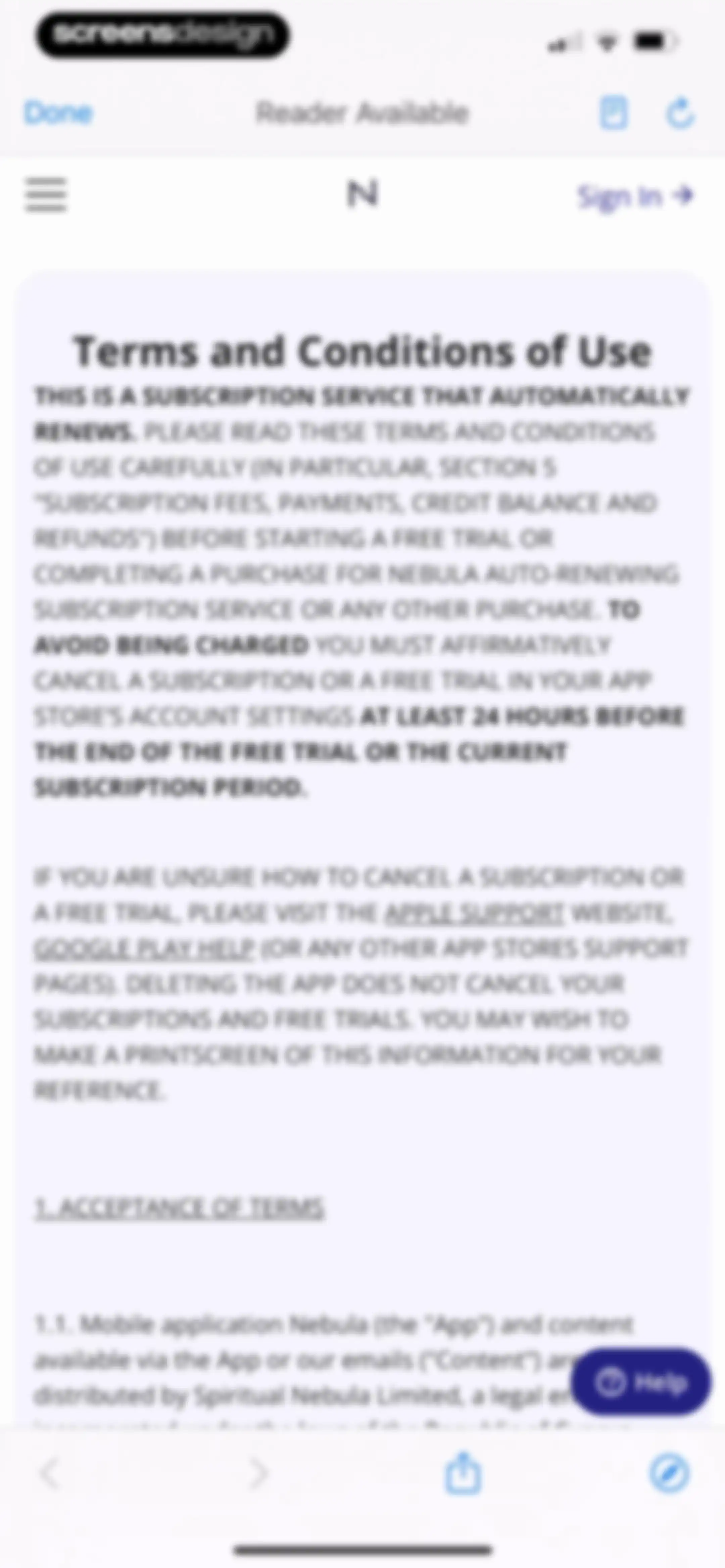 Nebula: Spiritual Guidance screen 174