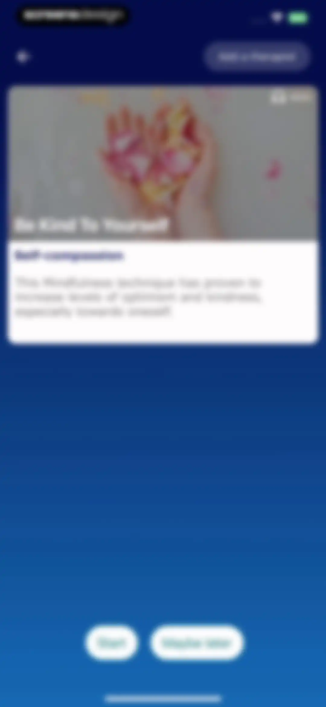 Wysa: Mental Wellbeing AI screen 39