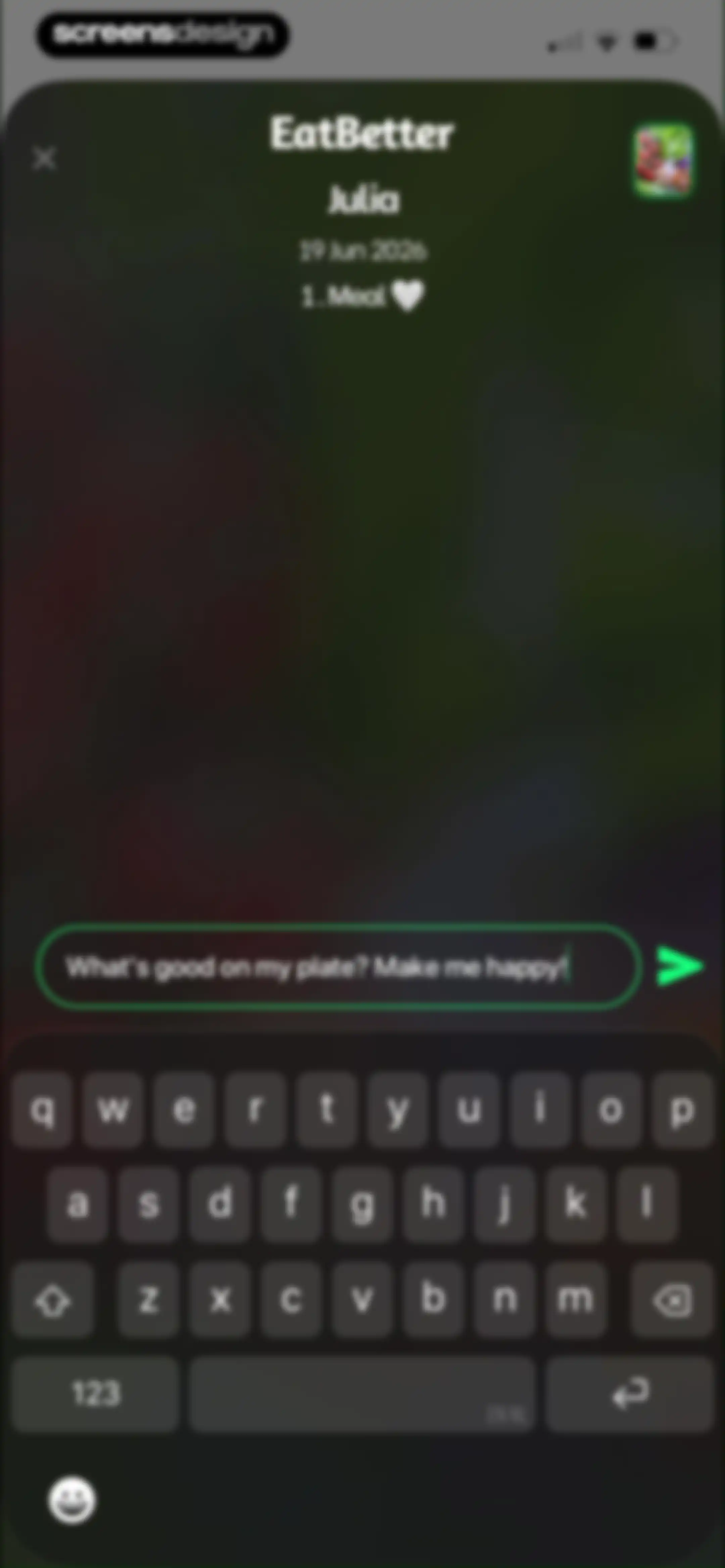 EatBetter: AI Food Journal screen 86