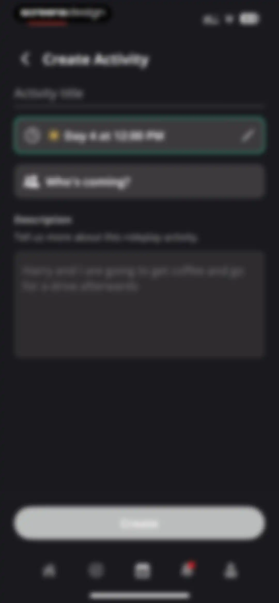 status - sims but social media screen 64
