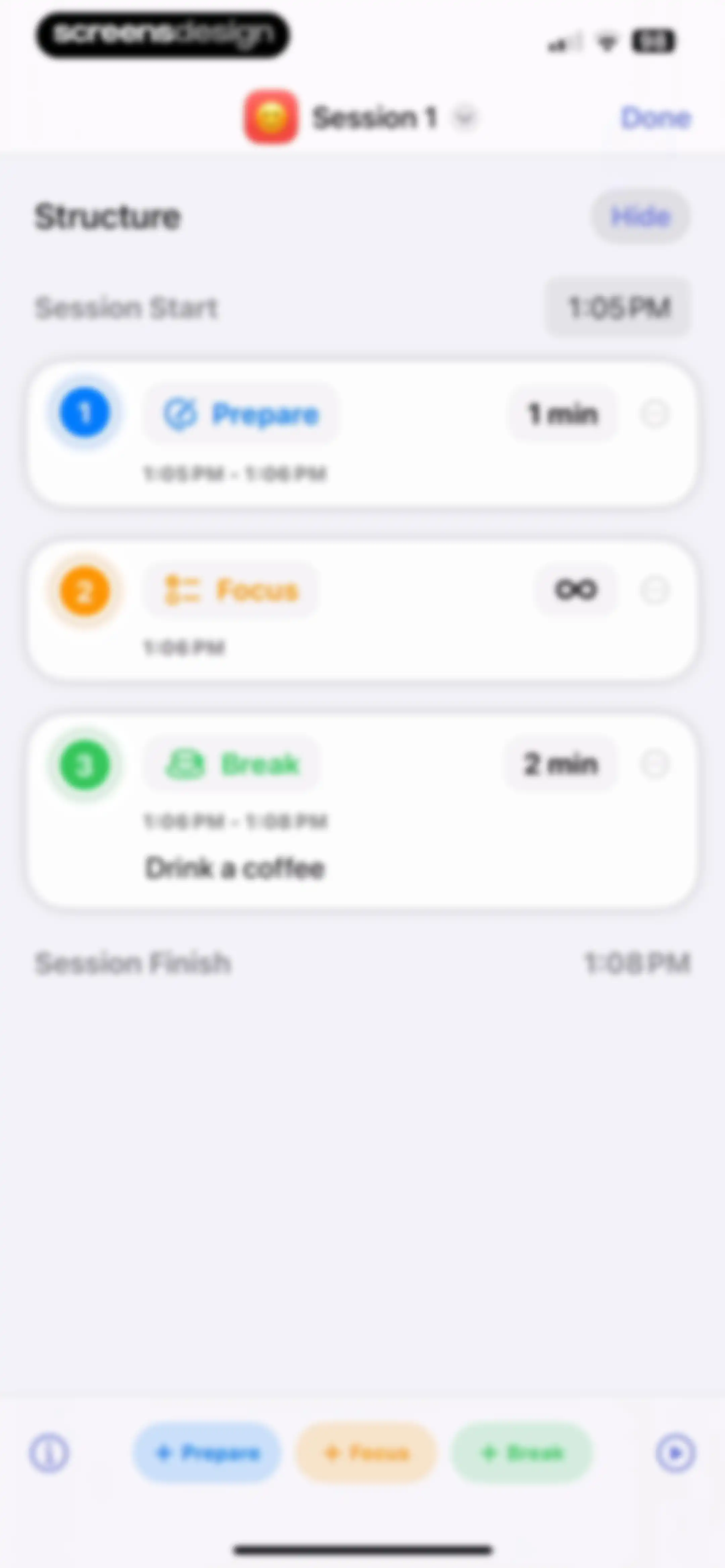 Focused Work - Pomodoro Timer screen 85