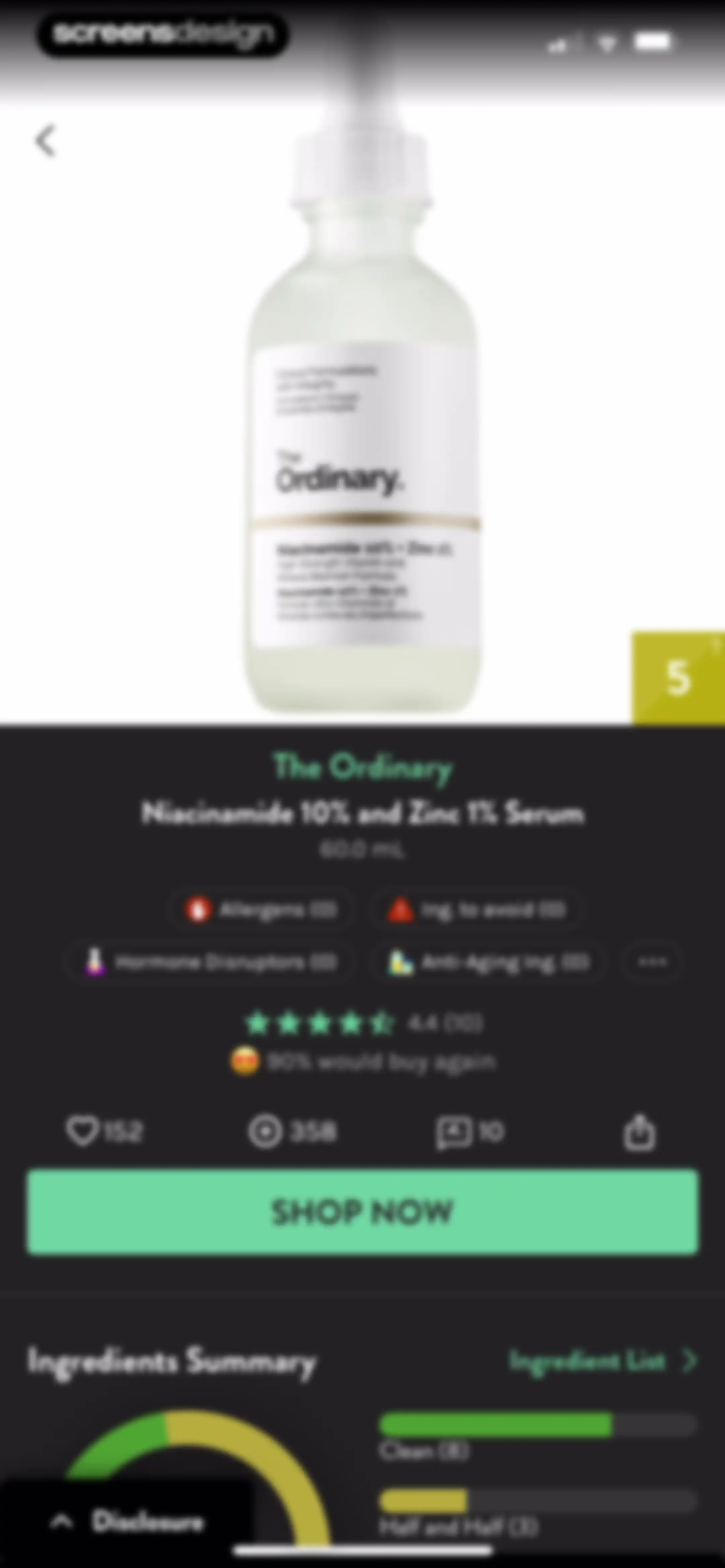 Think Dirty – Shop Clean screen 82