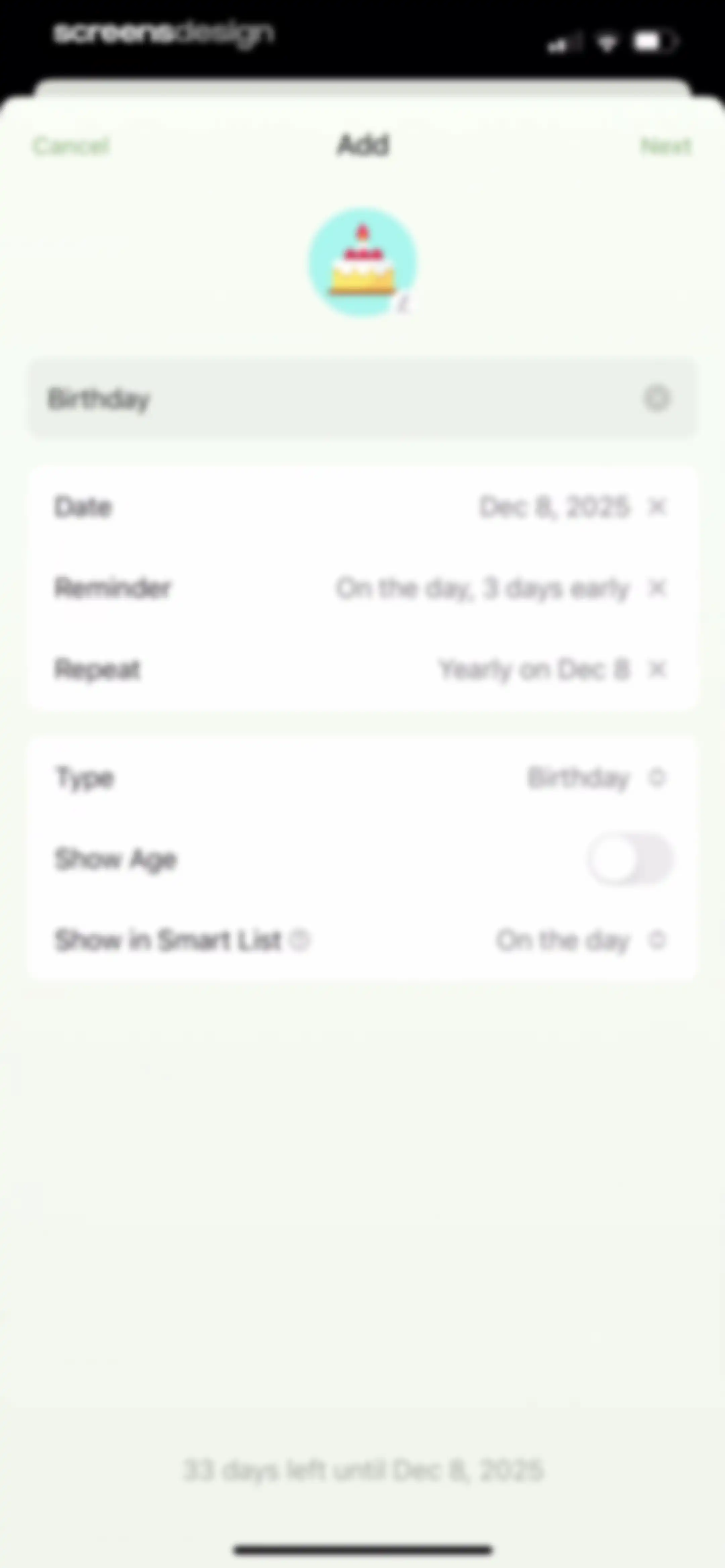 TickTick:To-Do List & Calendar screen 164