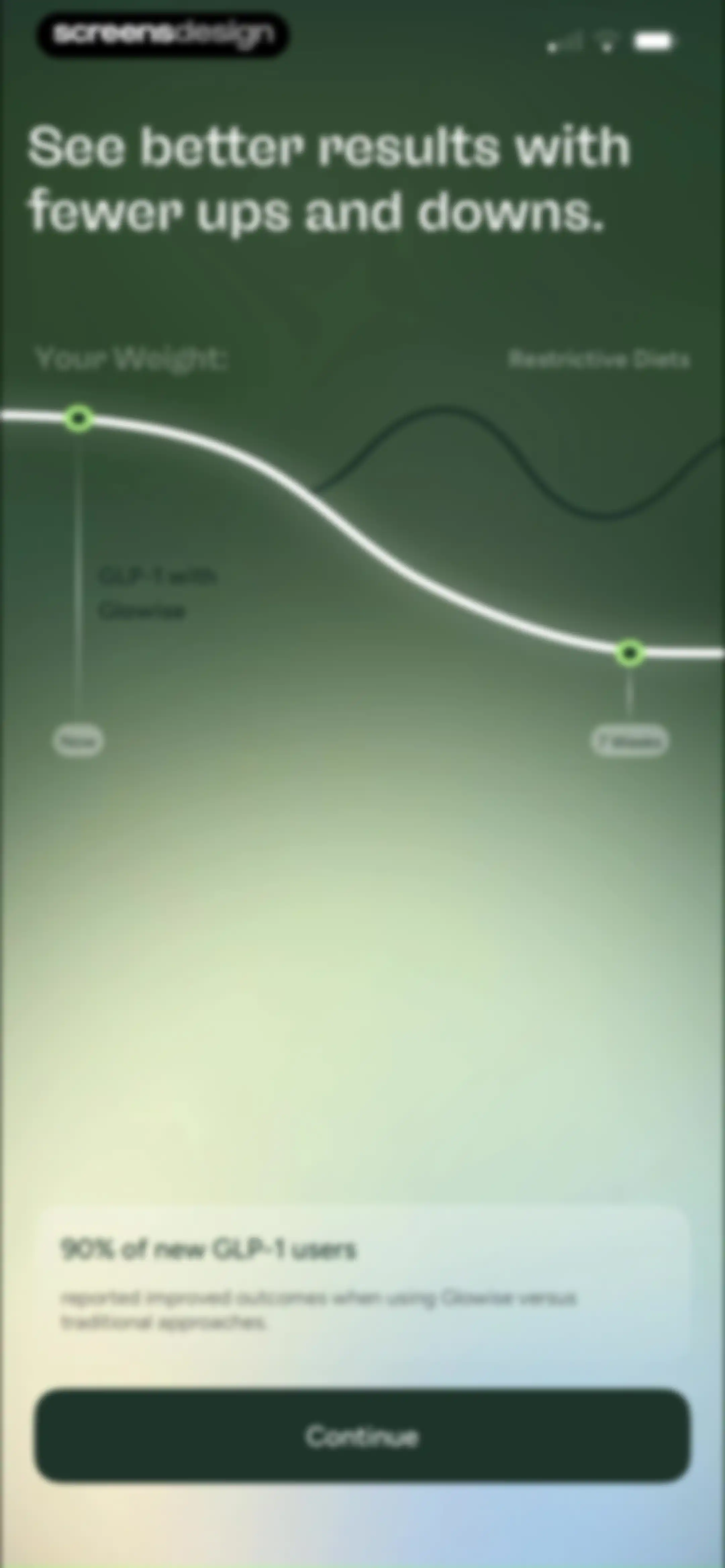 Glowise: GLP-1 Tracker & Diary screen 30