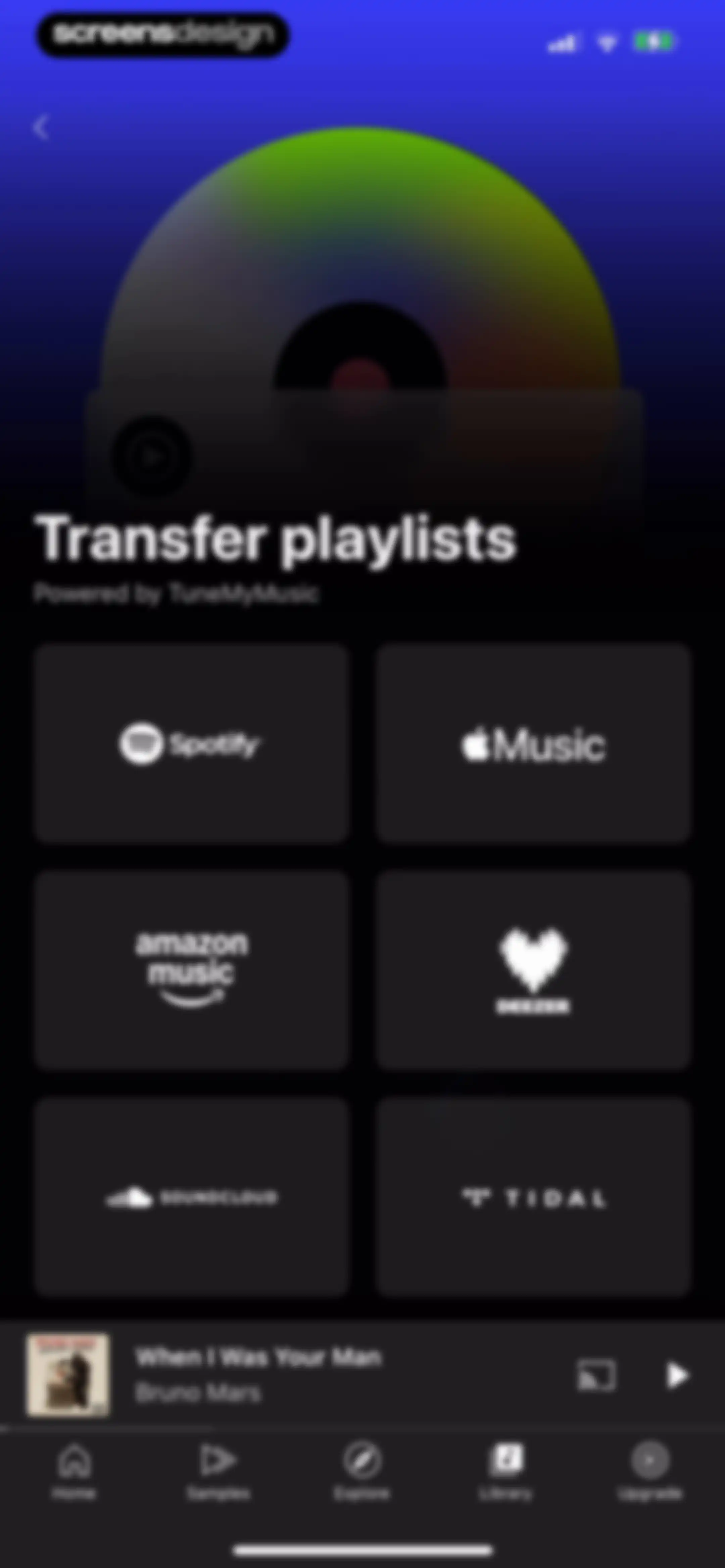 YouTube Music screen 166
