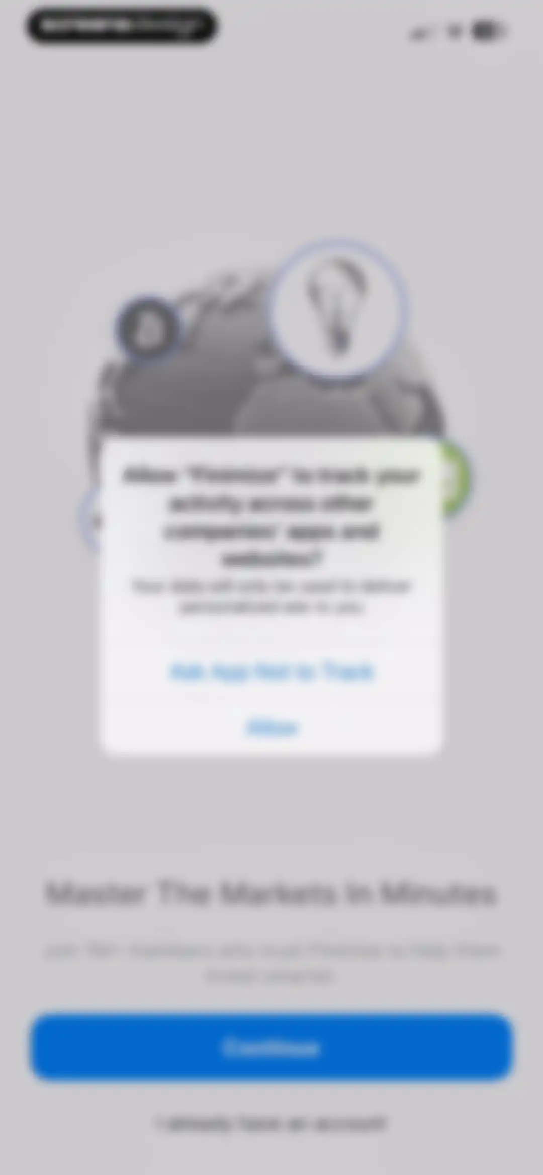 Finimize: Investing Insights screen 2