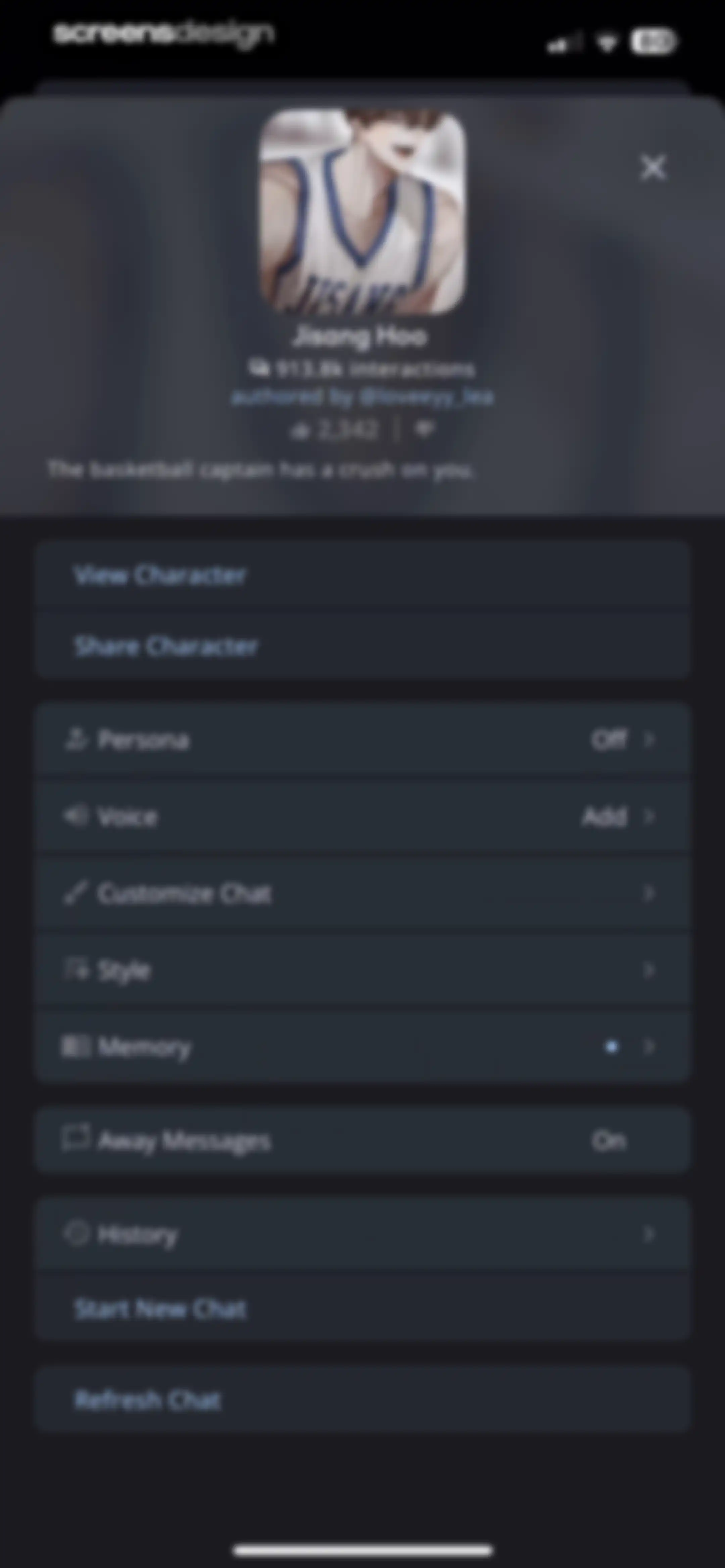 Character AI: Chat, Talk, Text screen 40