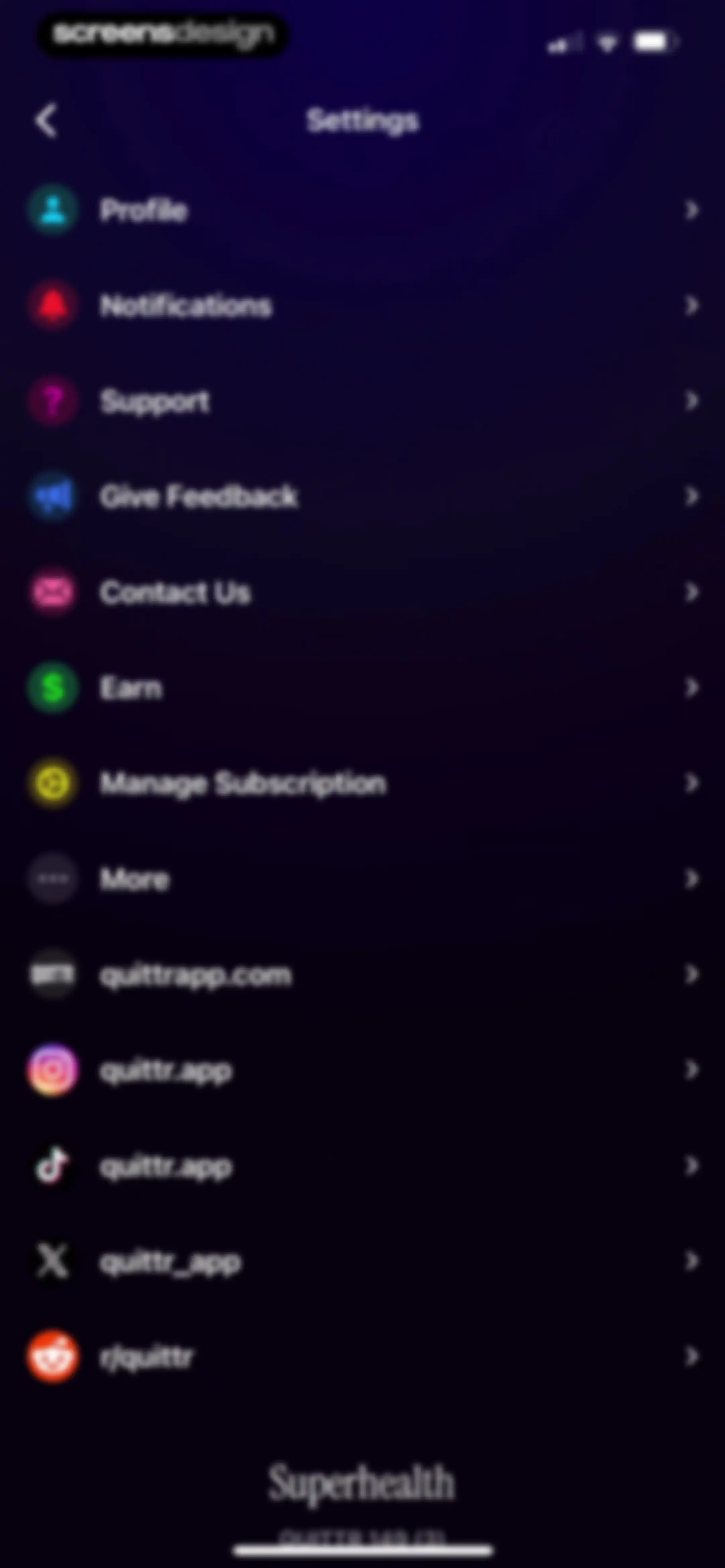 QUITTR - Break Free Now screen 183