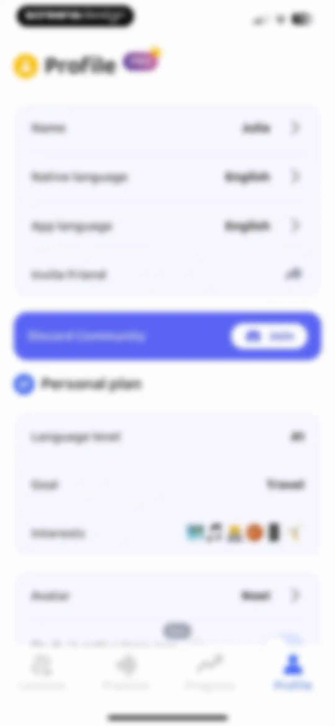 Praktika – AI Language Tutor screen 105