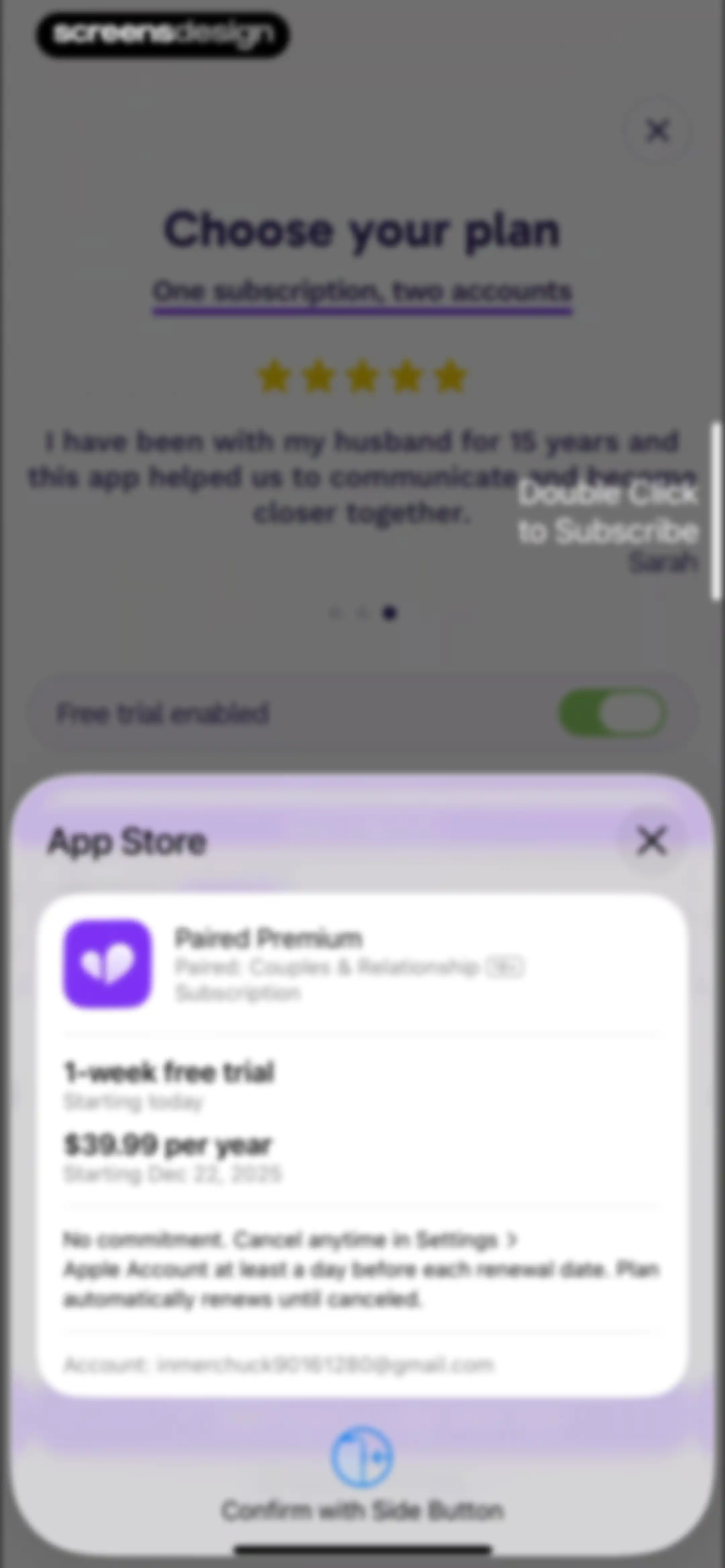 Paired: Couples & Relationship screen 32