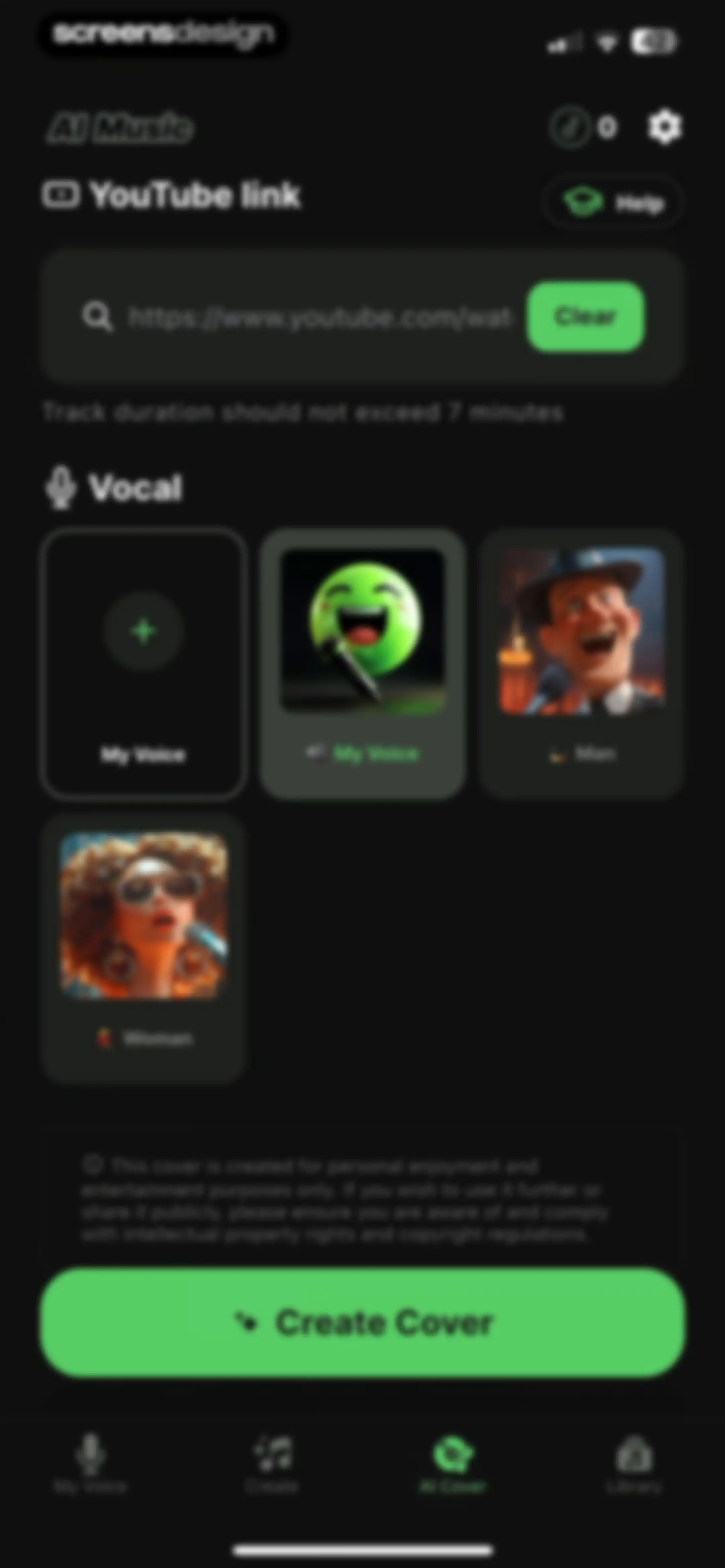 AI Music: Cover & Song Maker screen 36