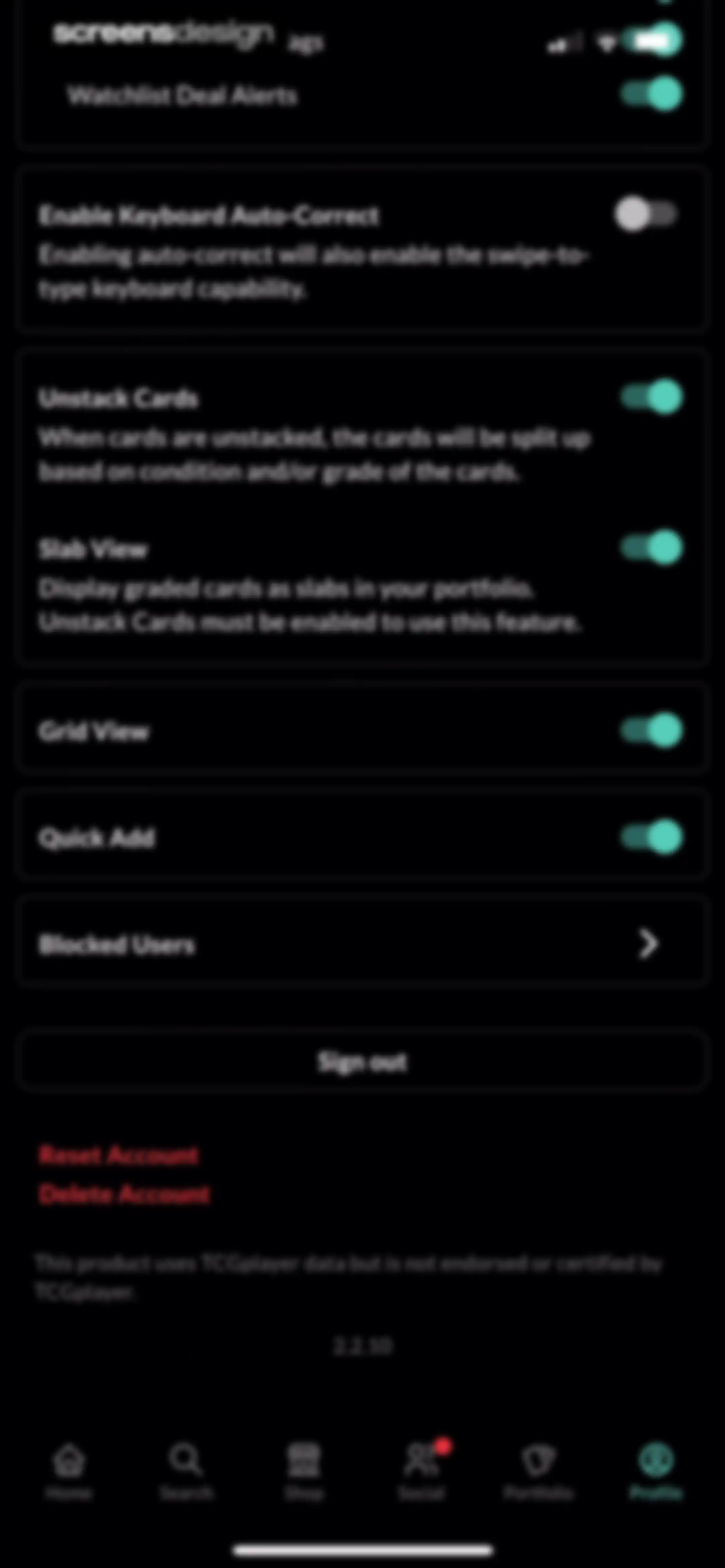 Collectr - TCG Collector App screen 122