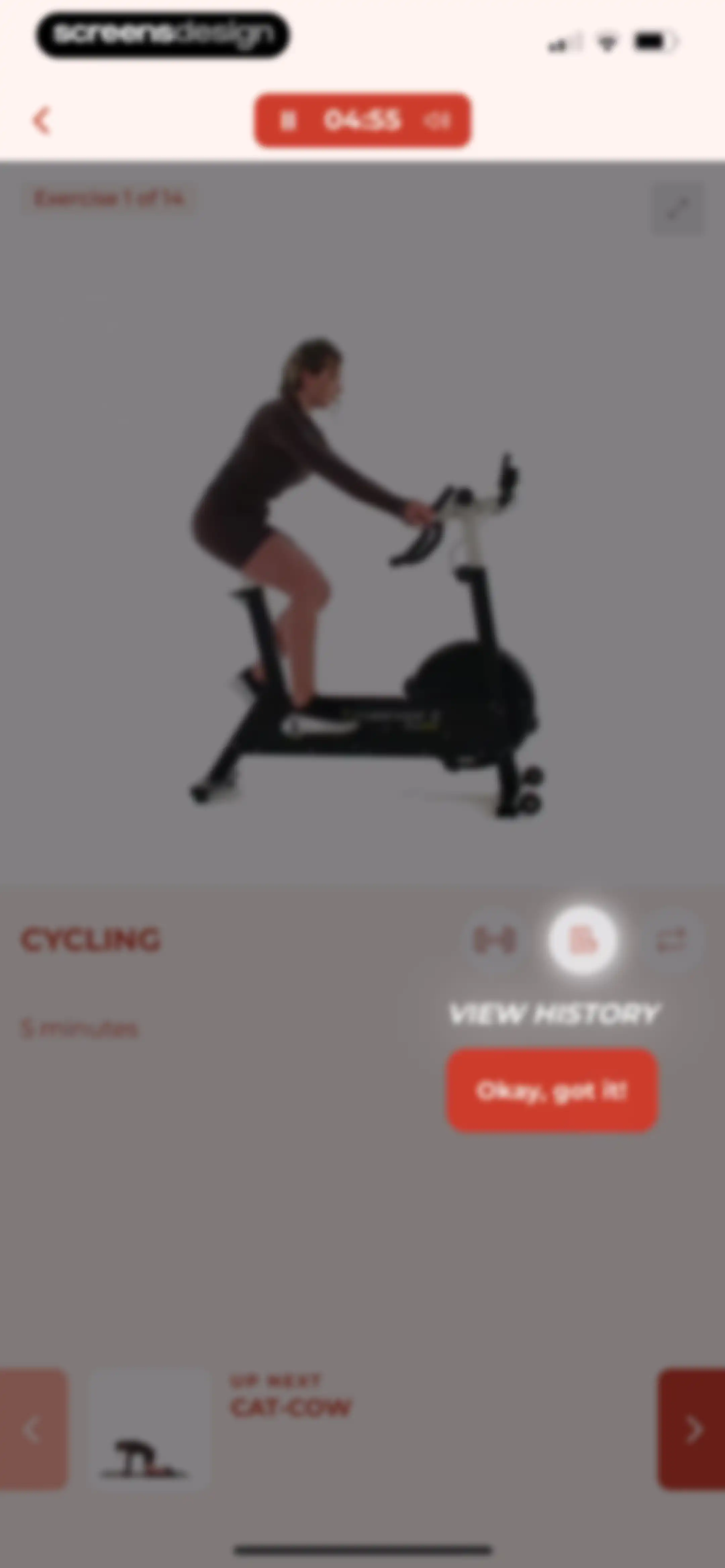 WeGLOW: Home Workout for Women screen 79