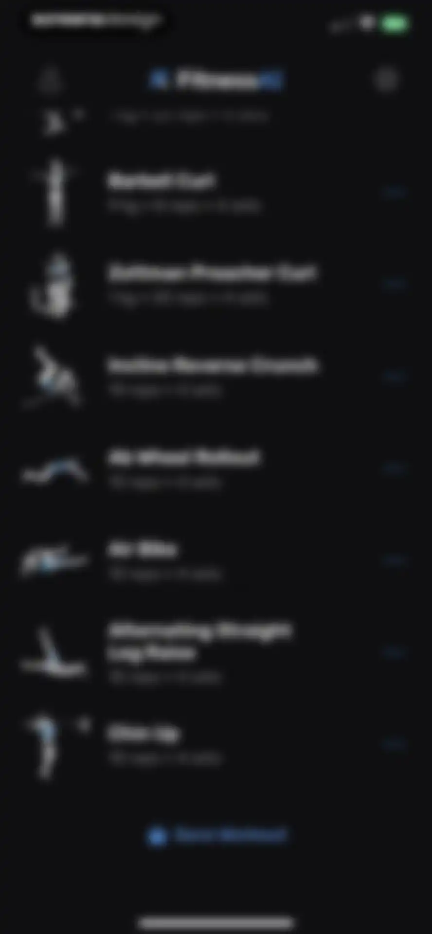 Fitness AI Gym Workout Planner screen 60