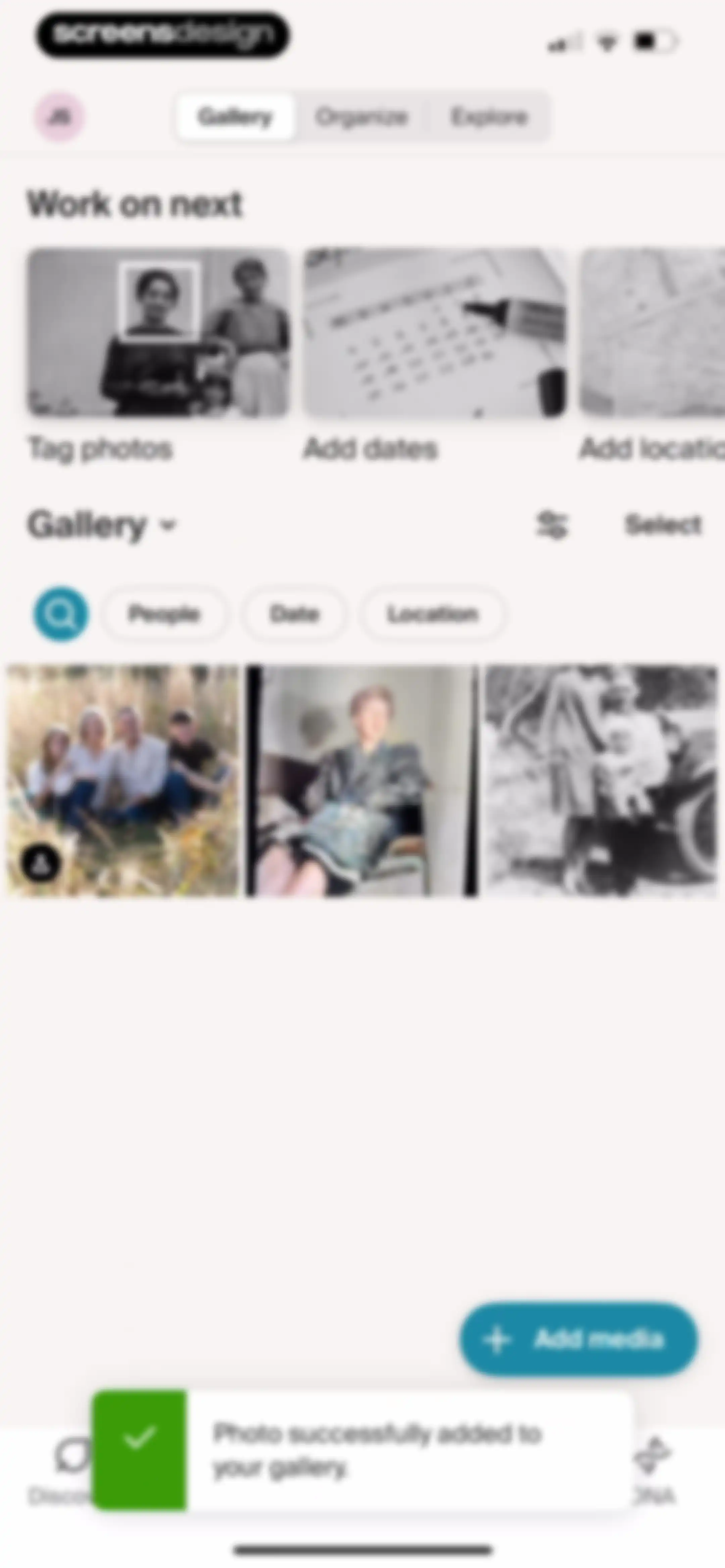Ancestry: Family History & DNA screen 223