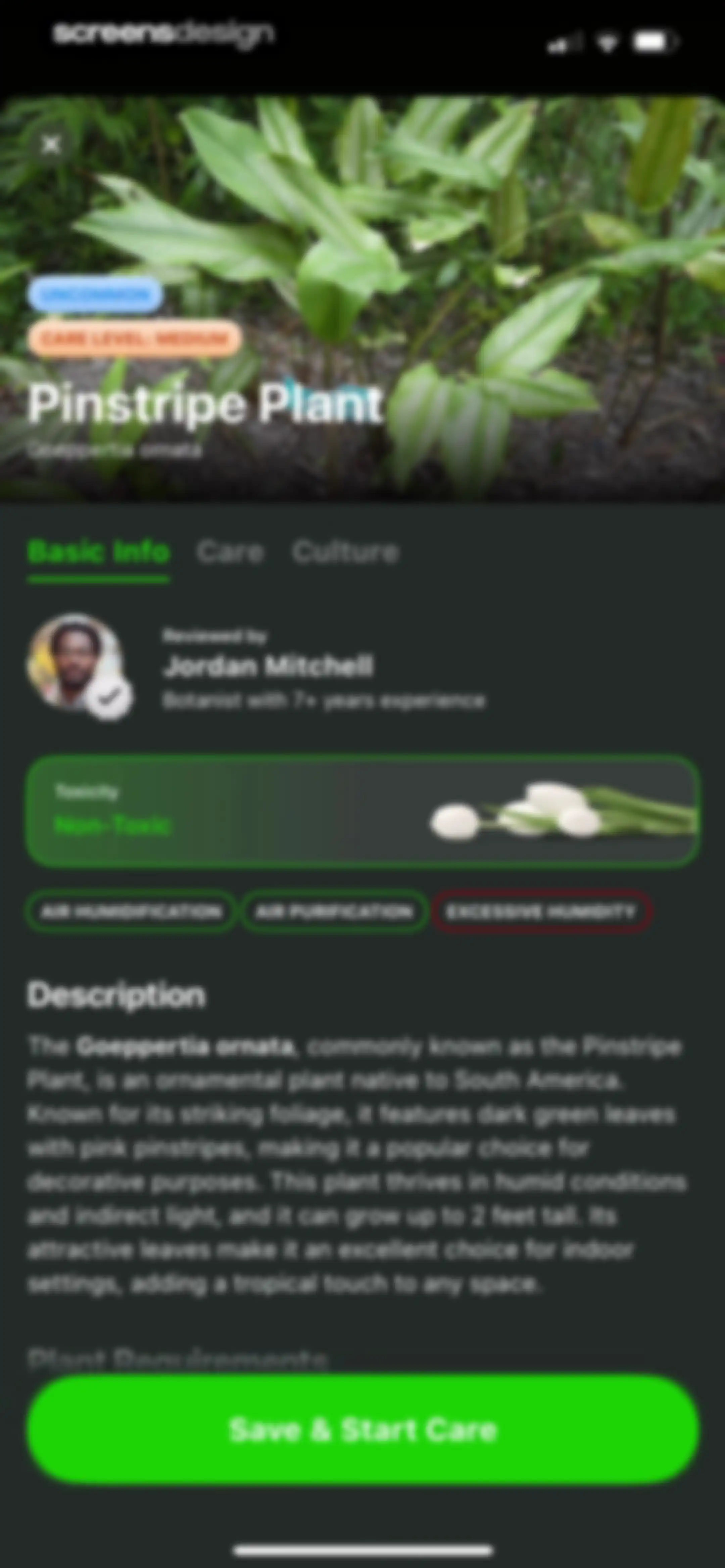 Plant Identifier & Care App screen 25