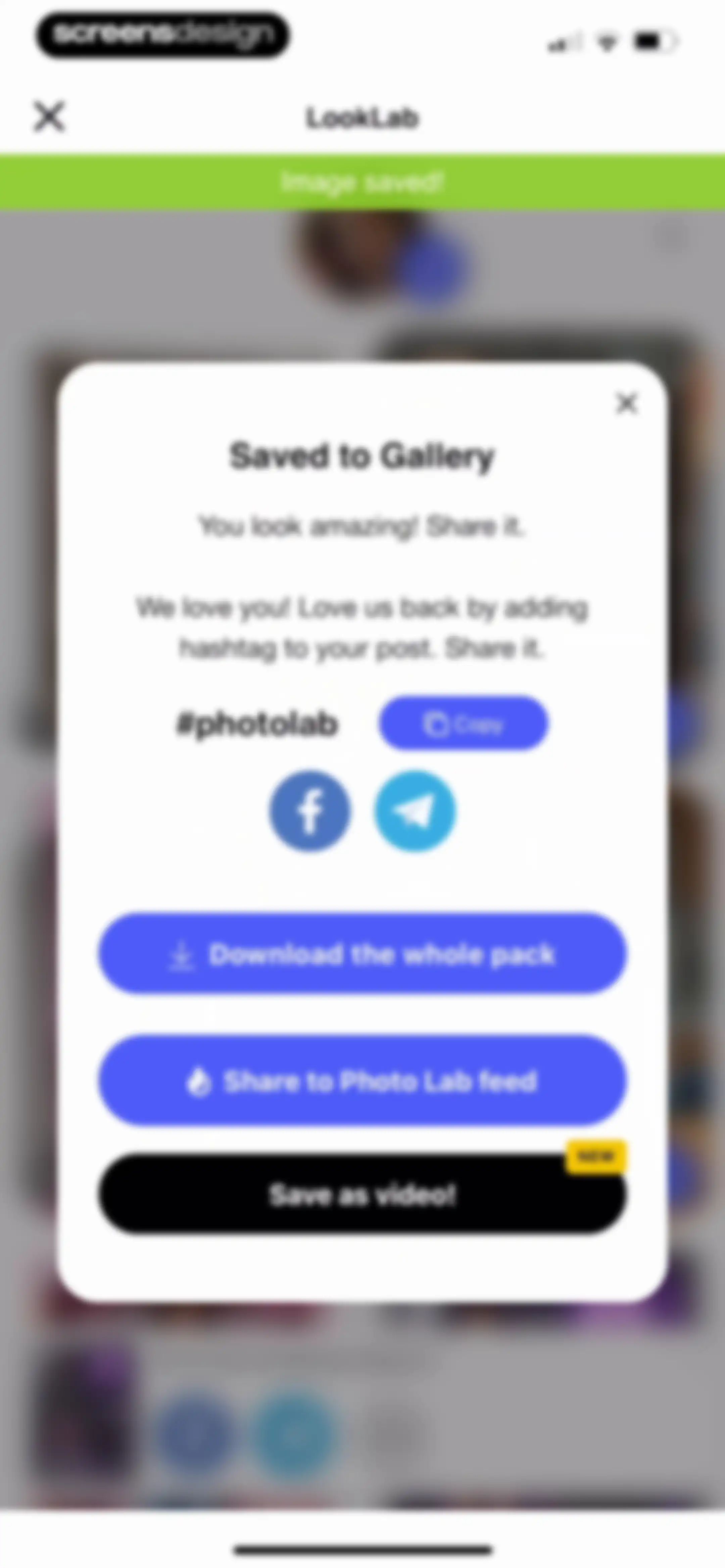 Photo Lab — AI Image Editor screen 88