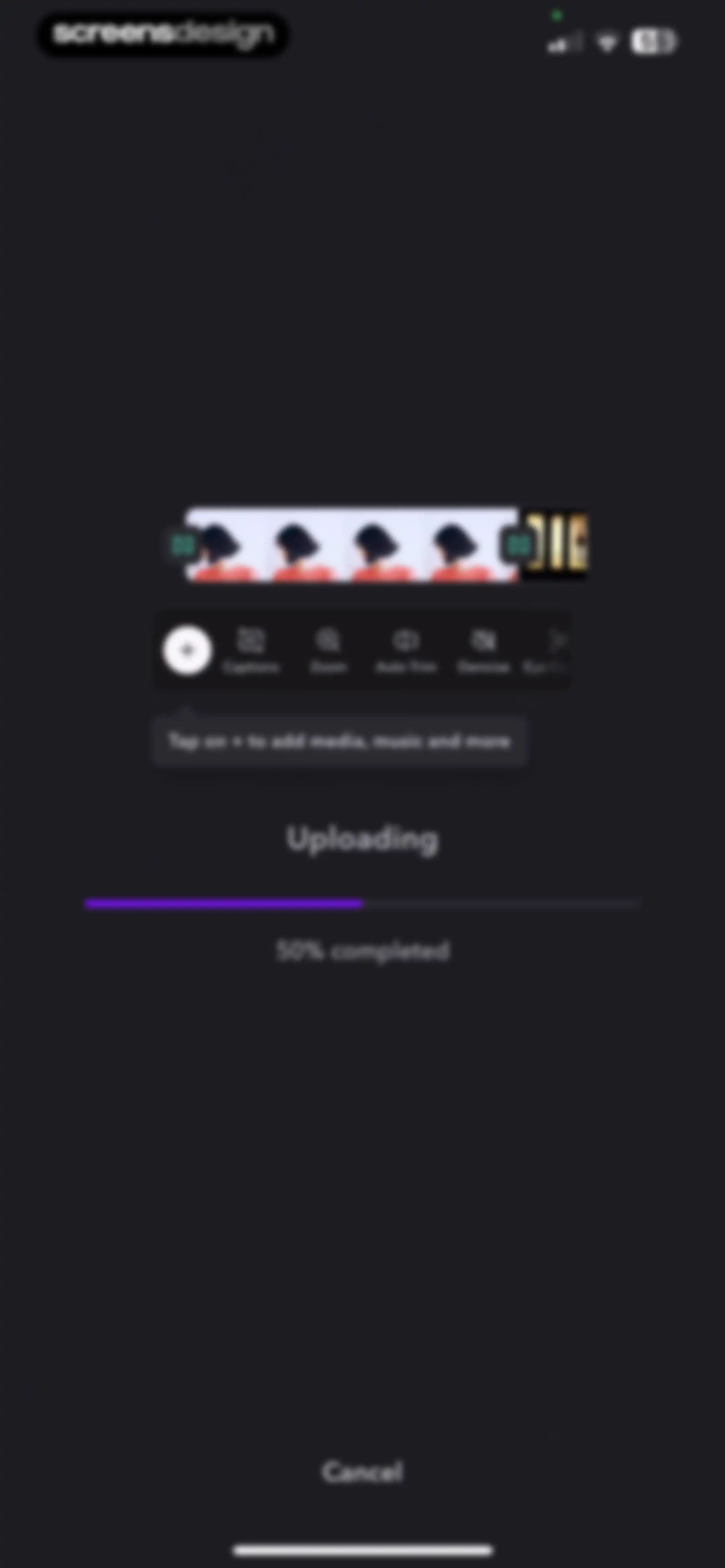Captions: AI Edits Your Video screen 106
