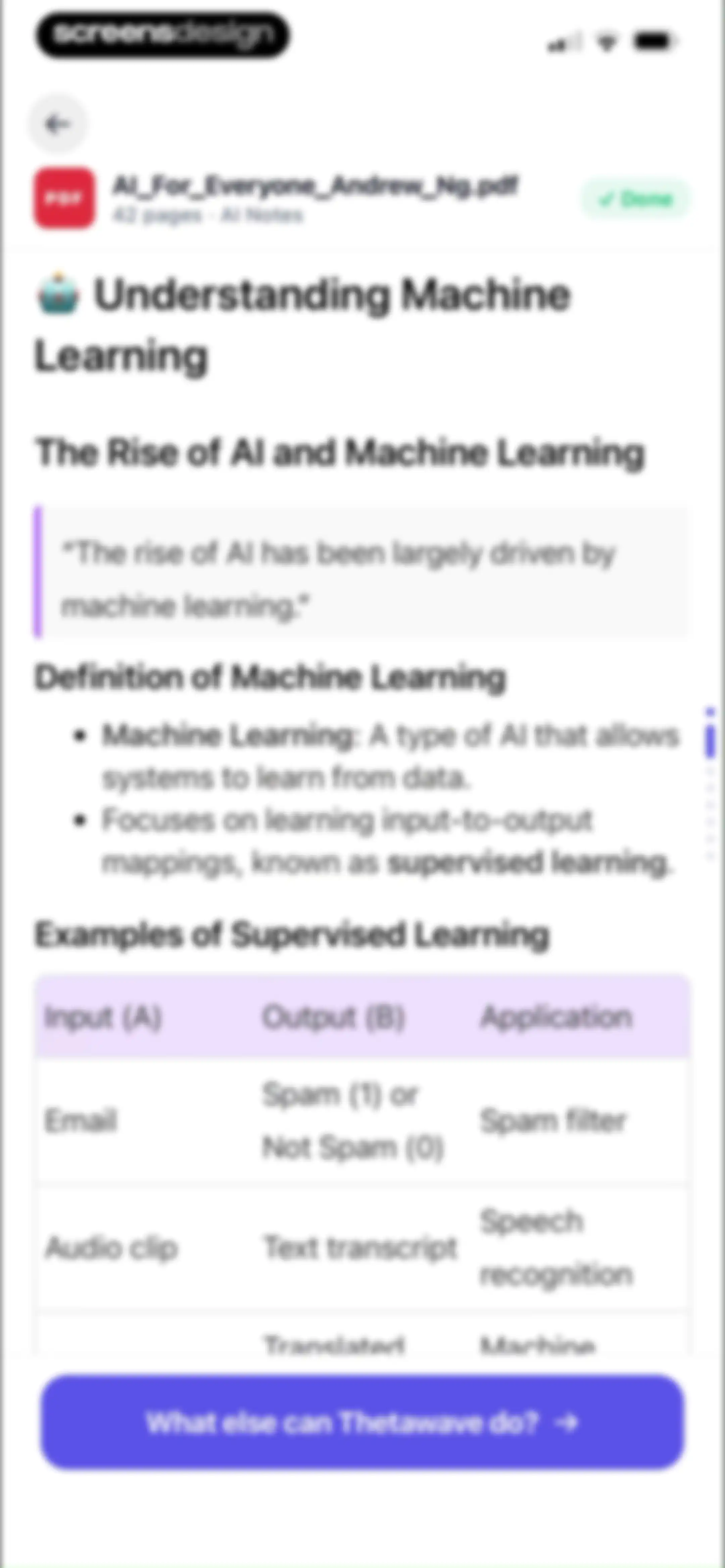 ThetaWave-AI Study Notes screen 17