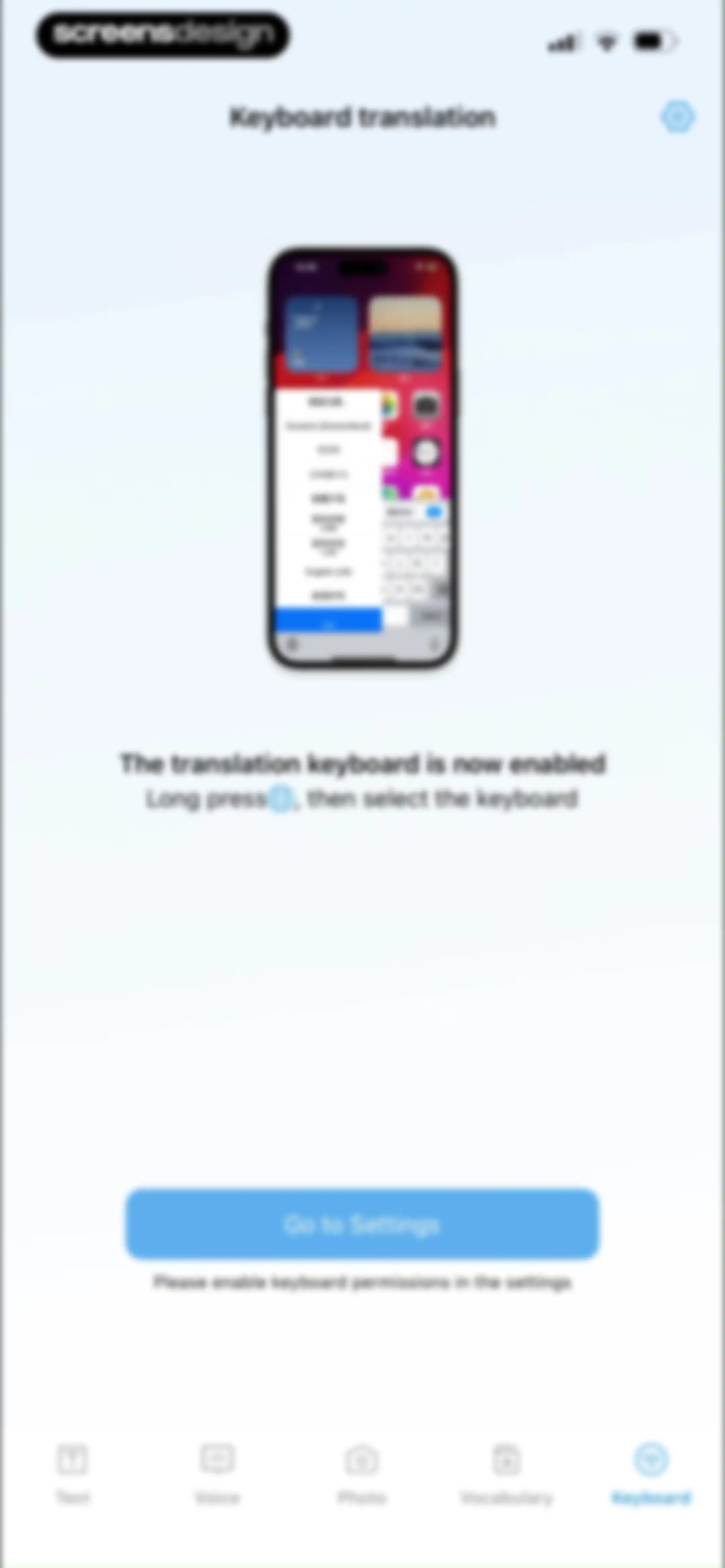 Translate Pal, Translate App screen 53