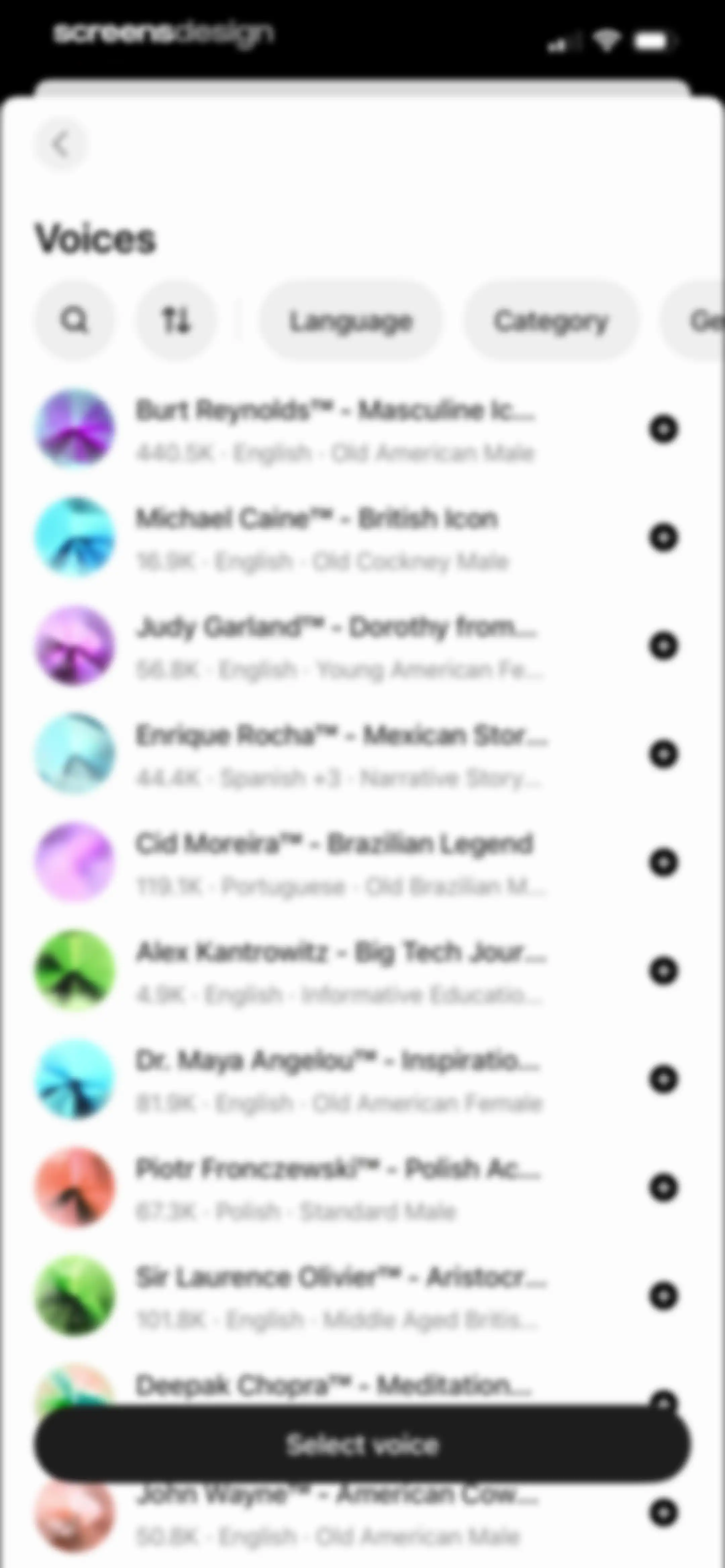ElevenLabs: AI Voice Generator screen 28