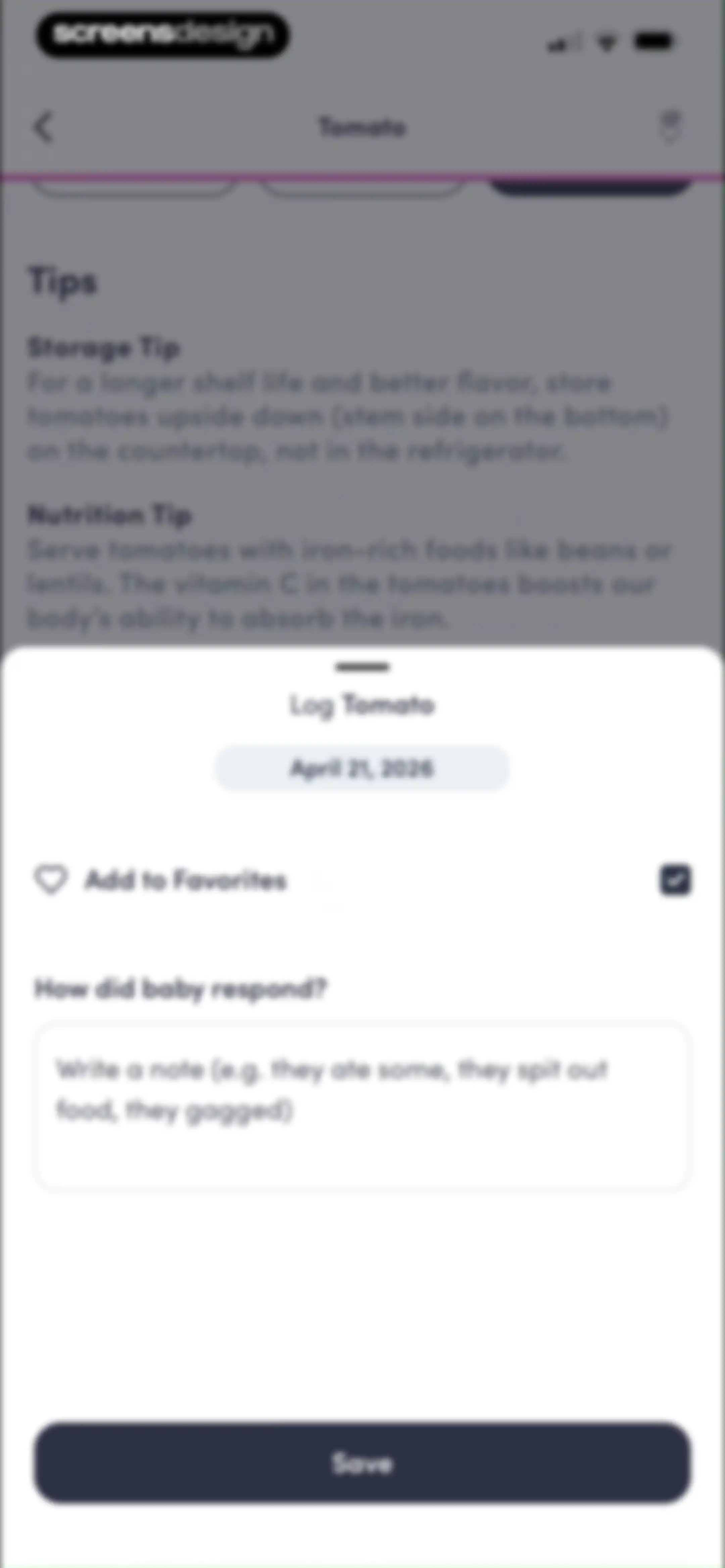 Solid Starts: Baby First Foods screen 135