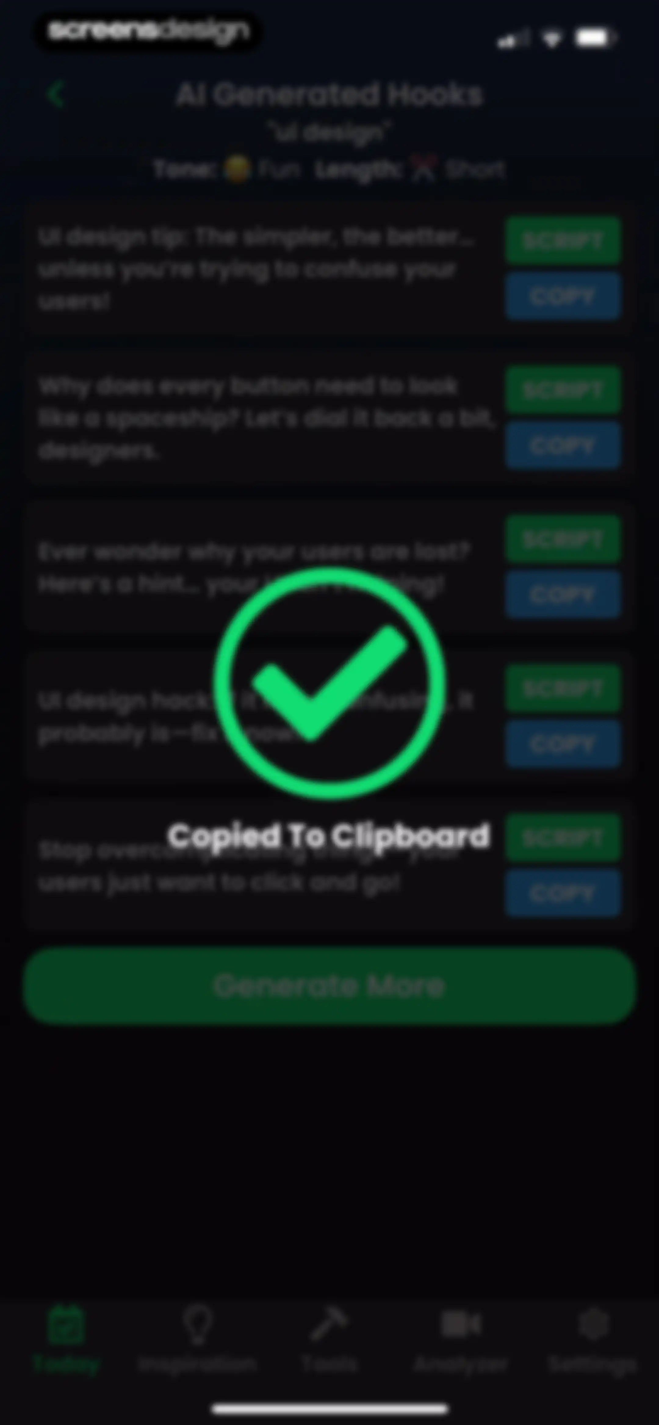 TrendTok Analytics & Tracker screen 40