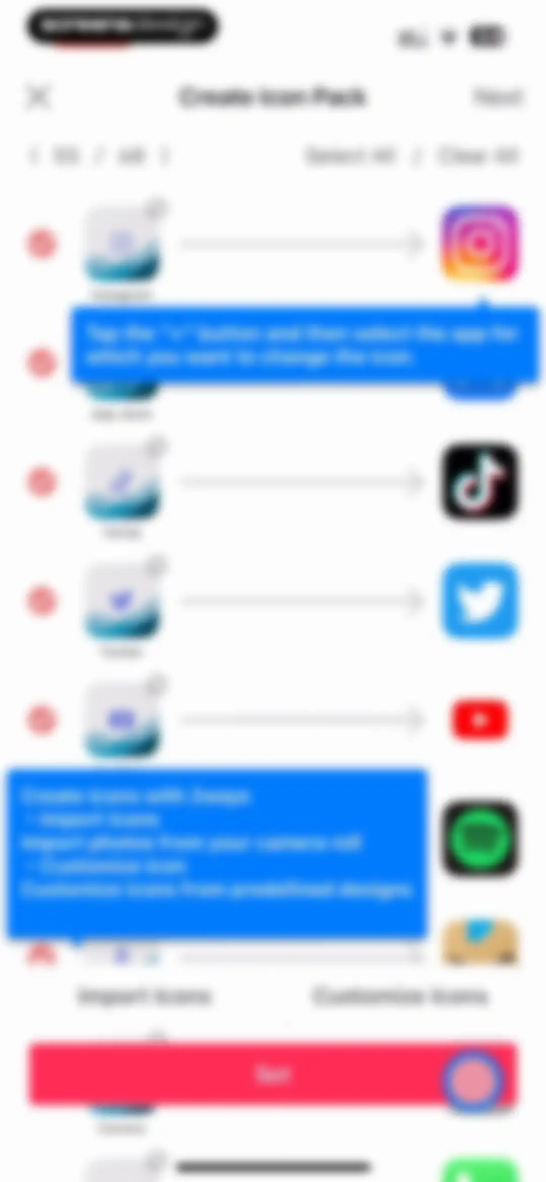 WidgetClub:Widget, Theme, Icon screen 50