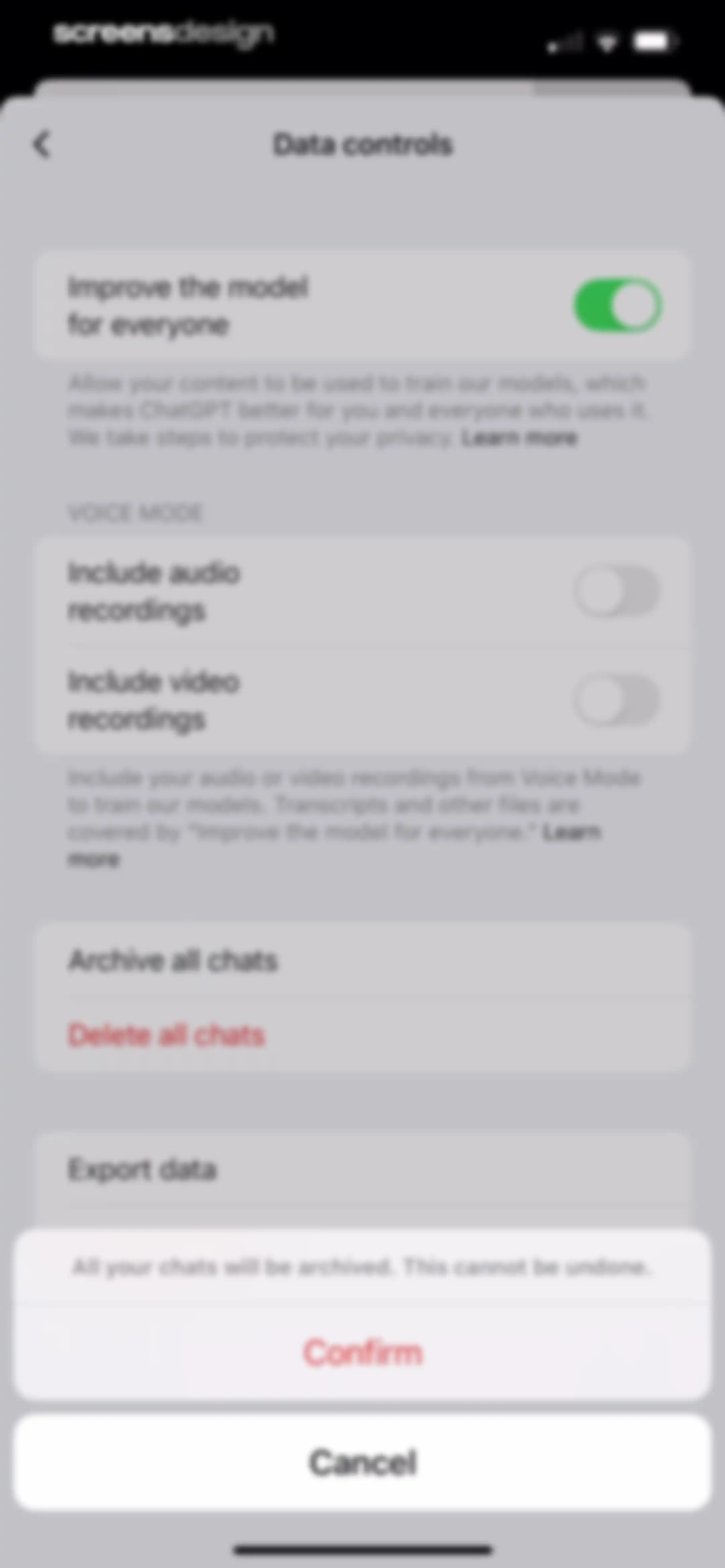 ChatGPT screen 90