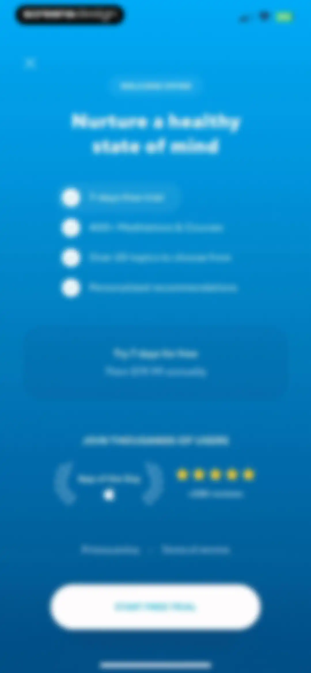 The Mindfulness App screen 18