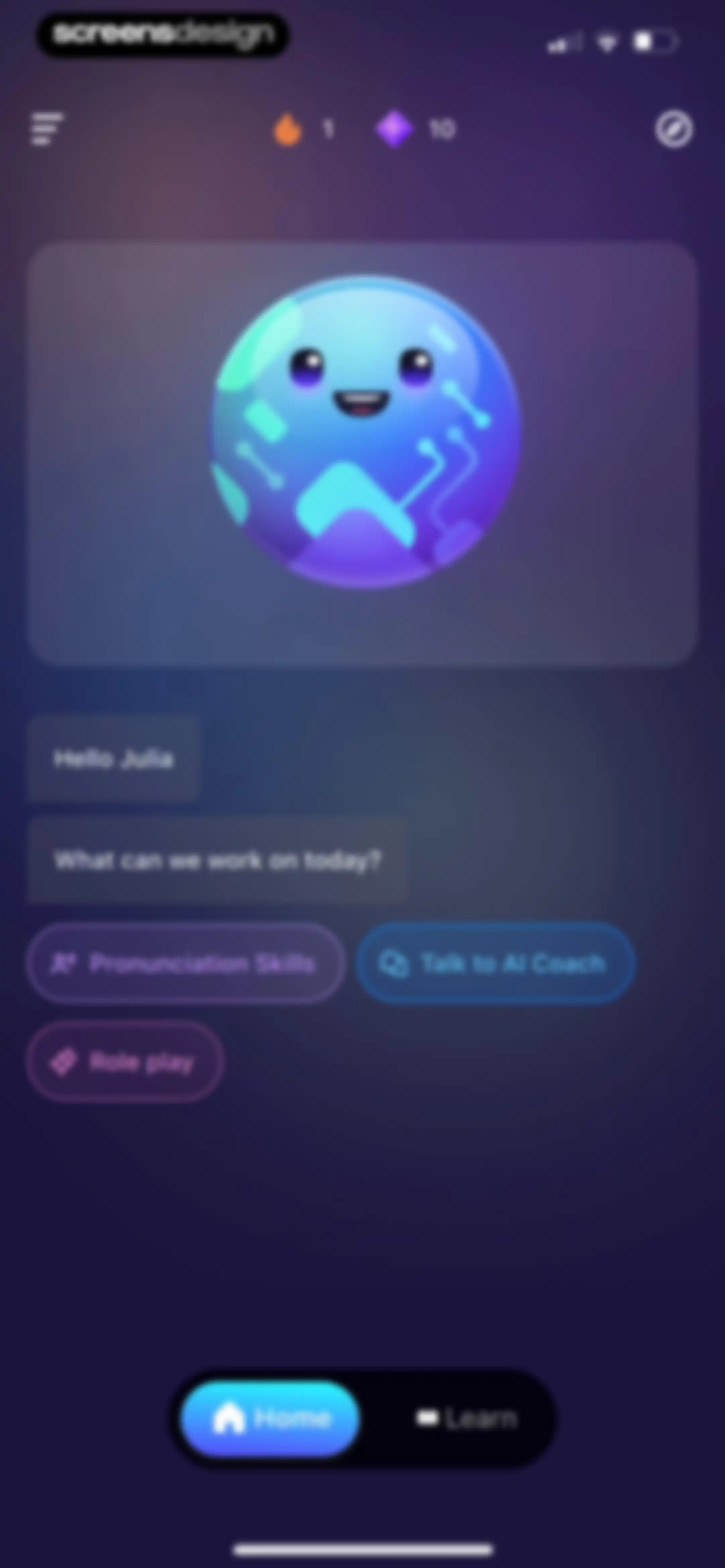 ELSA Speak - English Learning screen 128