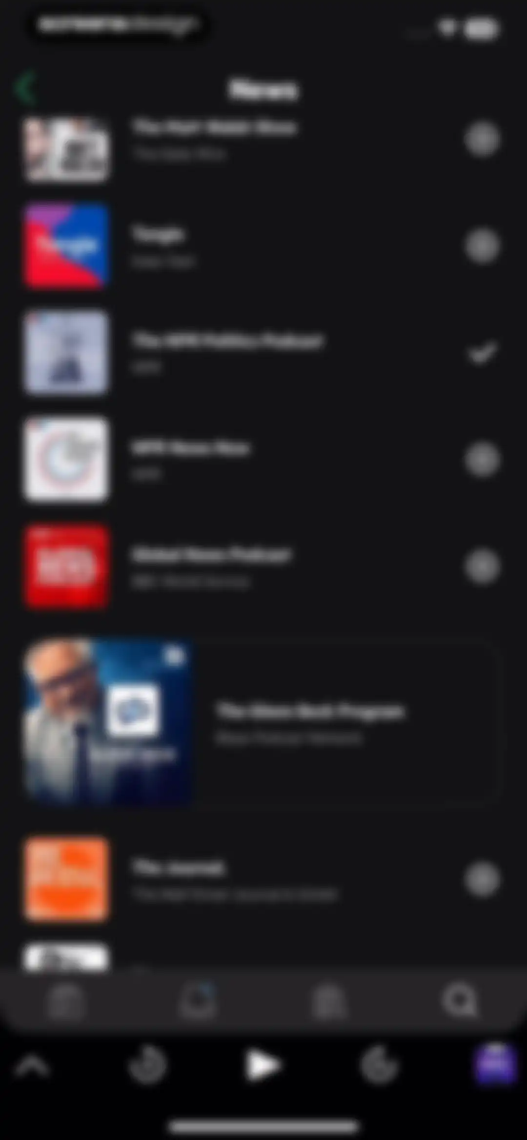 Castro: Podcast App & Player screen 49
