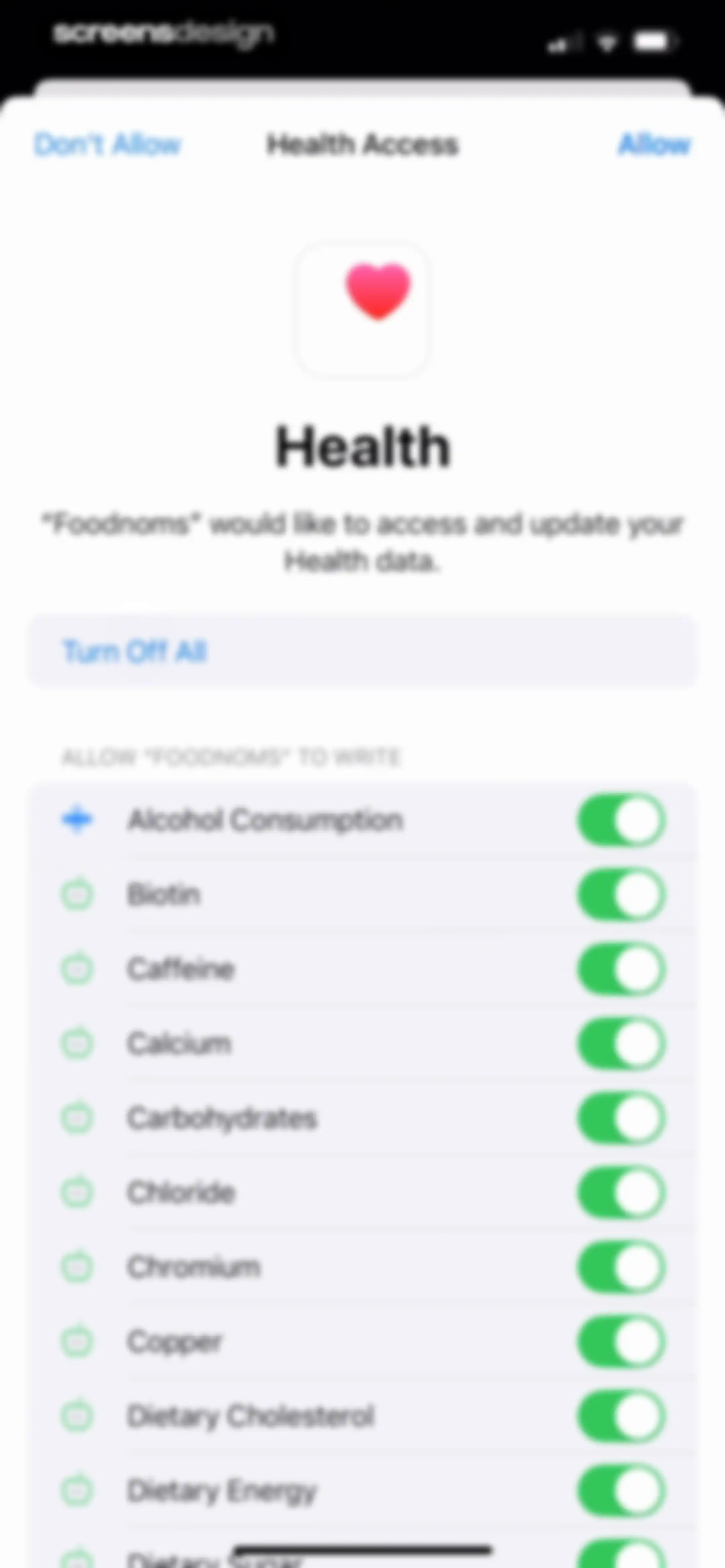 Nutrition Tracker: Foodnoms screen 19
