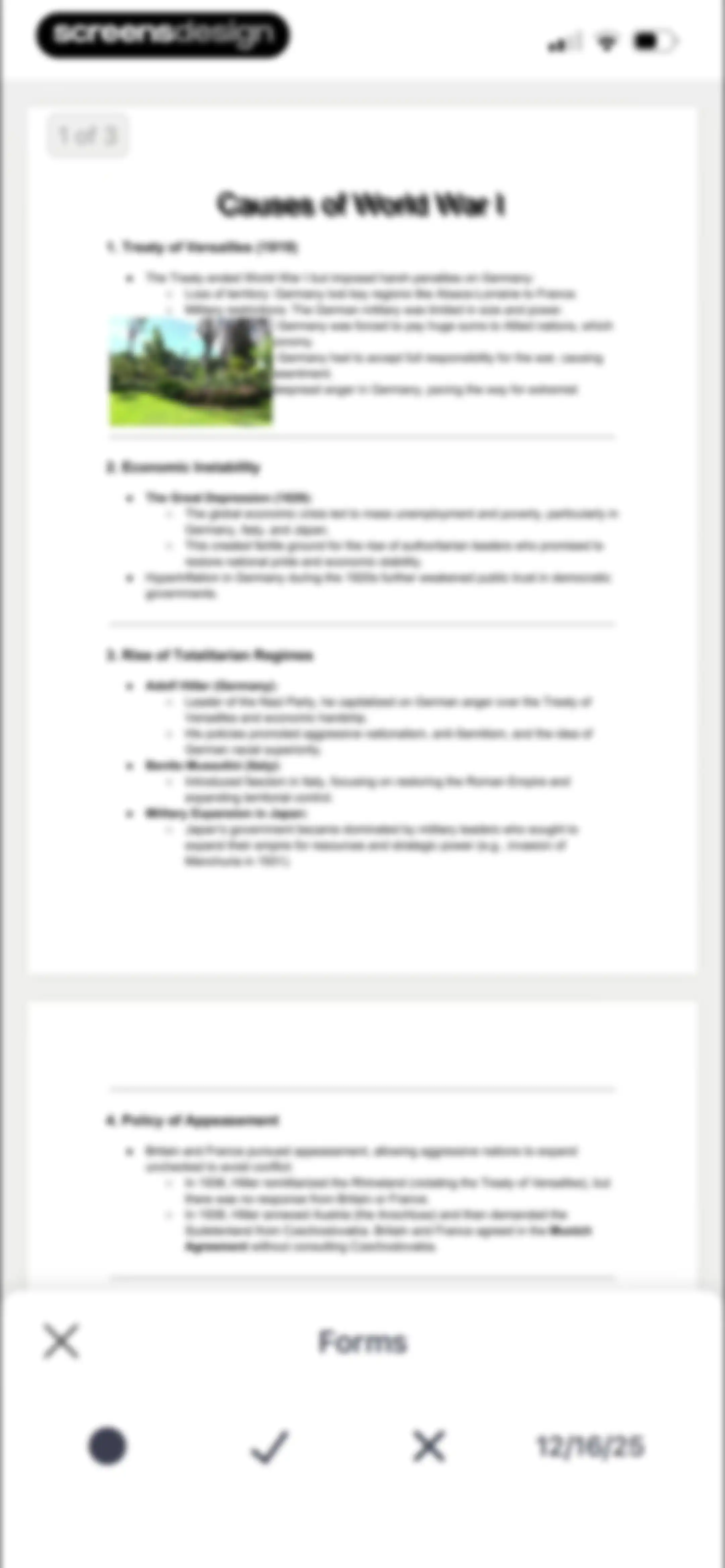 Forma: PDF Document Editor screen 42