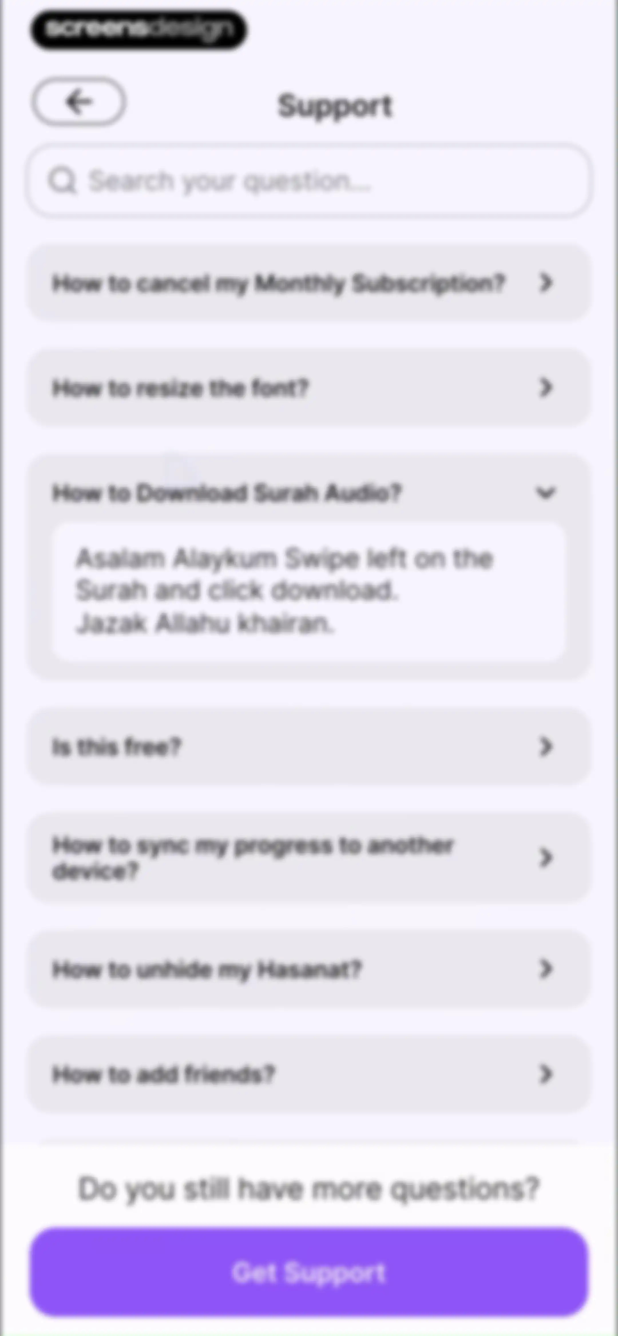 Quran by Quranly screen 128