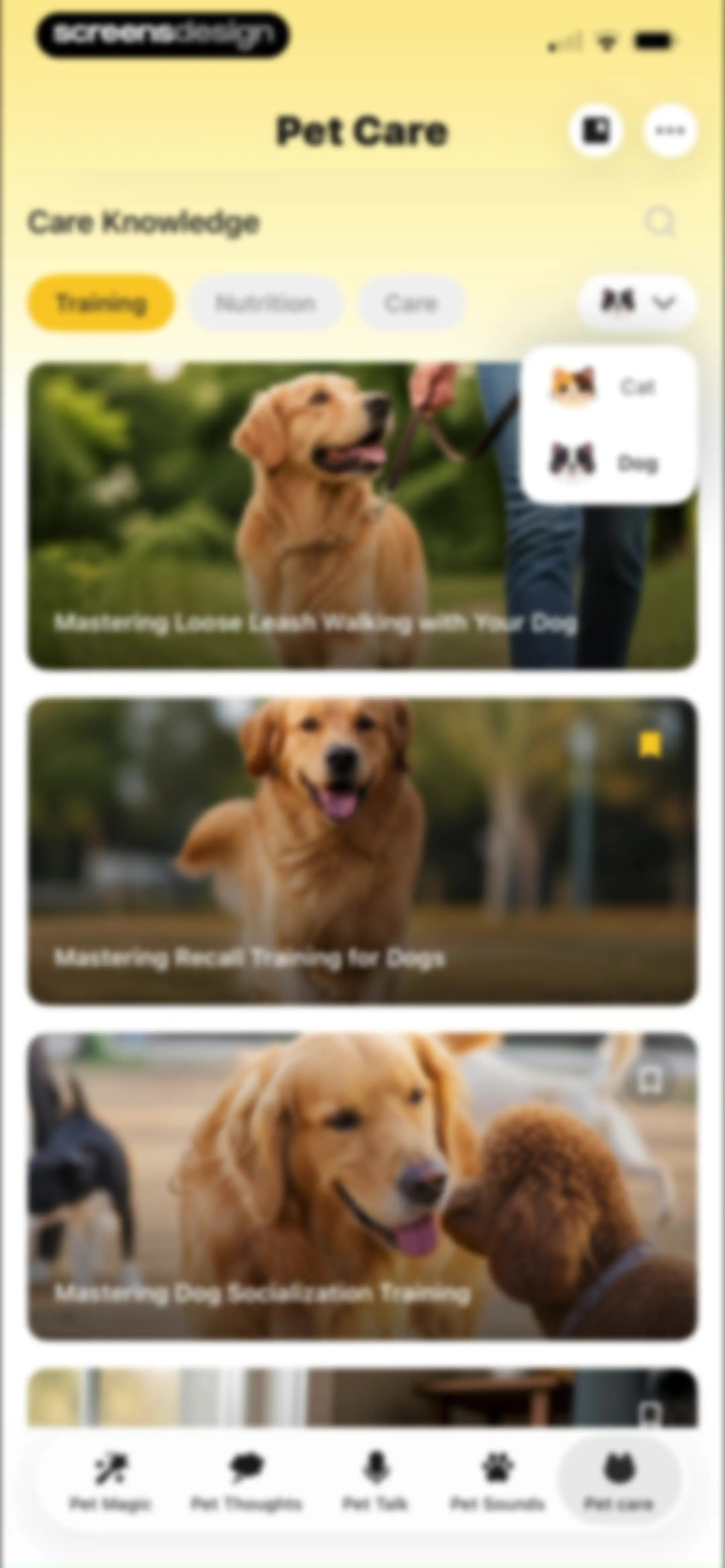 Pet Chat: Cat & Dog Translator screen 62