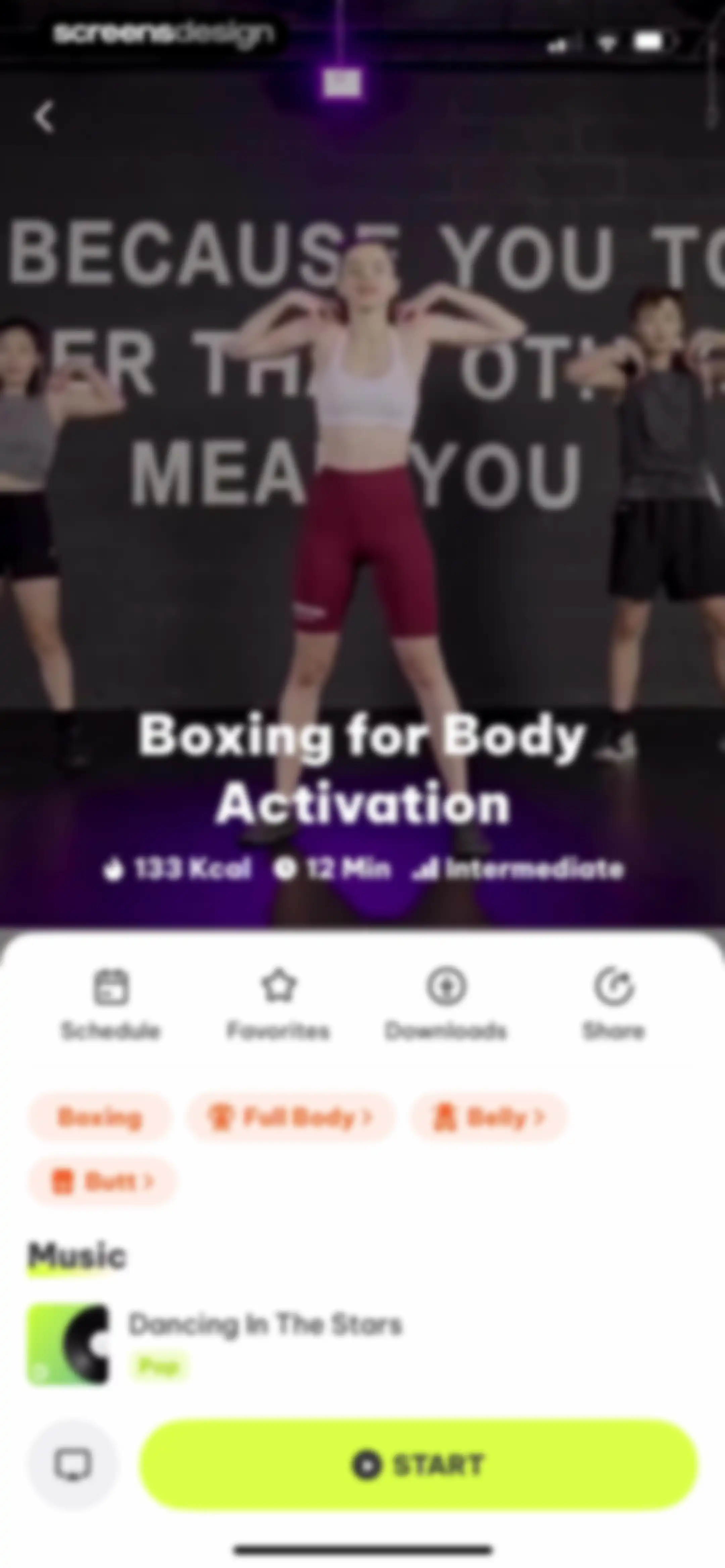 Dancefitme: Fun weight loss screen 107