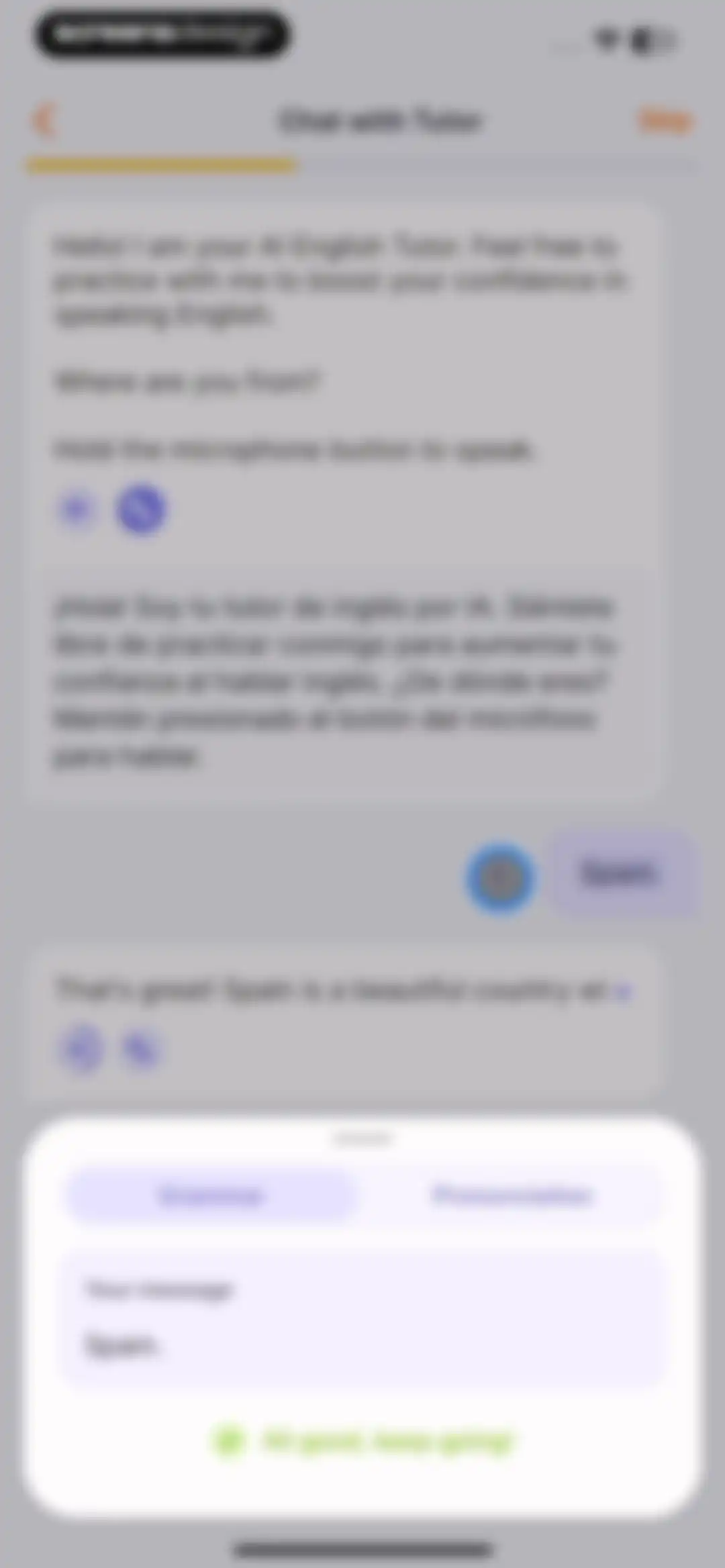 JustSpeak – AI English Tutor screen 30