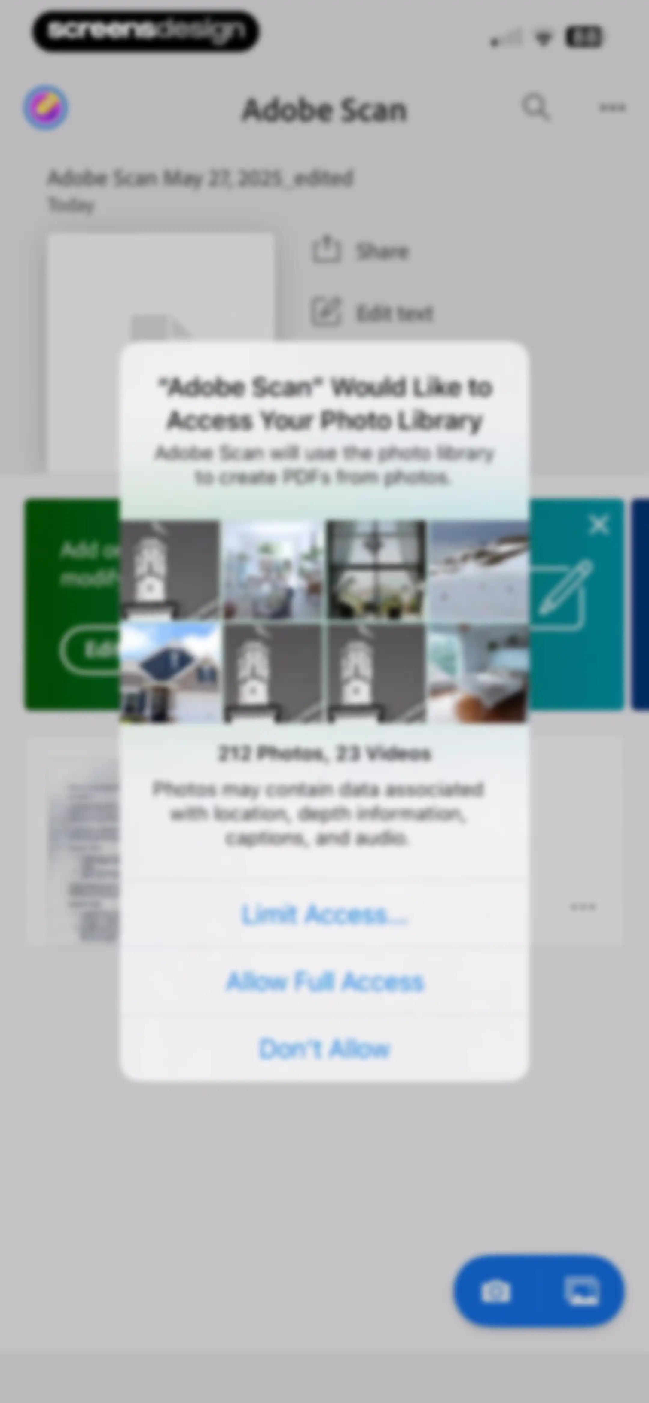 Adobe Scan: PDF & OCR Scanner screen 27